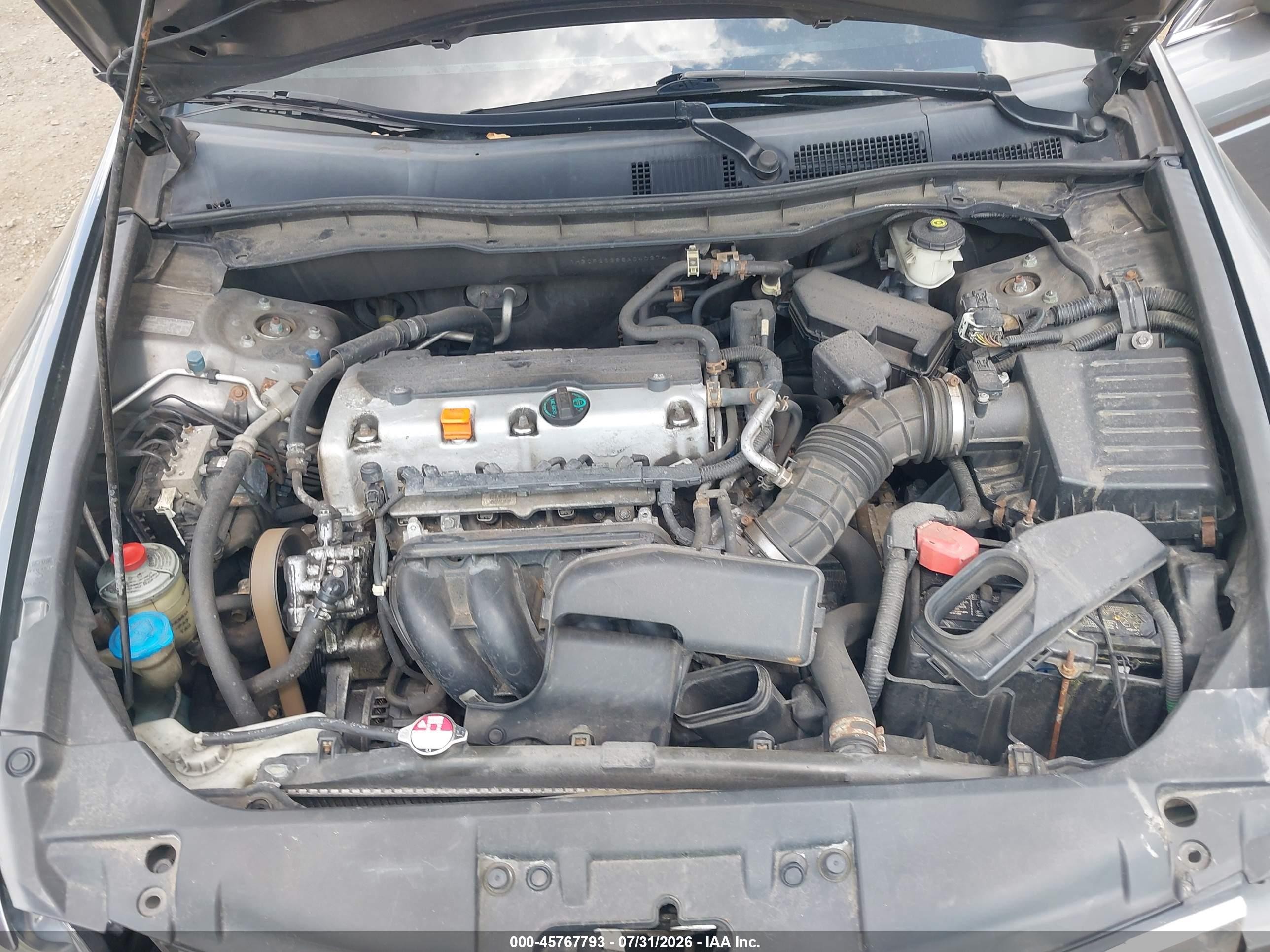 2008 Honda Accord 2.4 Lx Серый vin: 1HGCP26388A040274