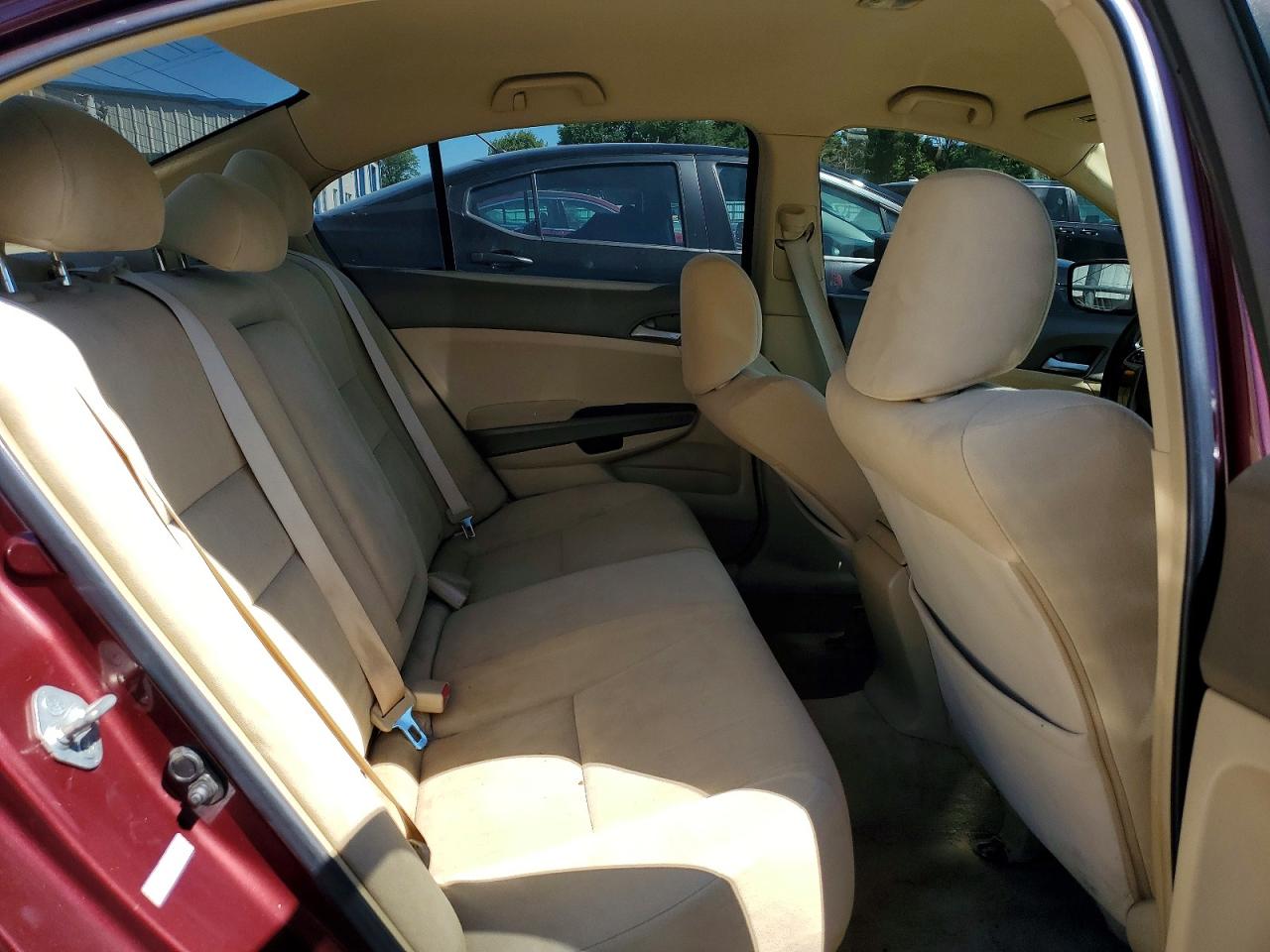 2008 Honda Accord Lx Burgundy vin: 1HGCP26388A103597