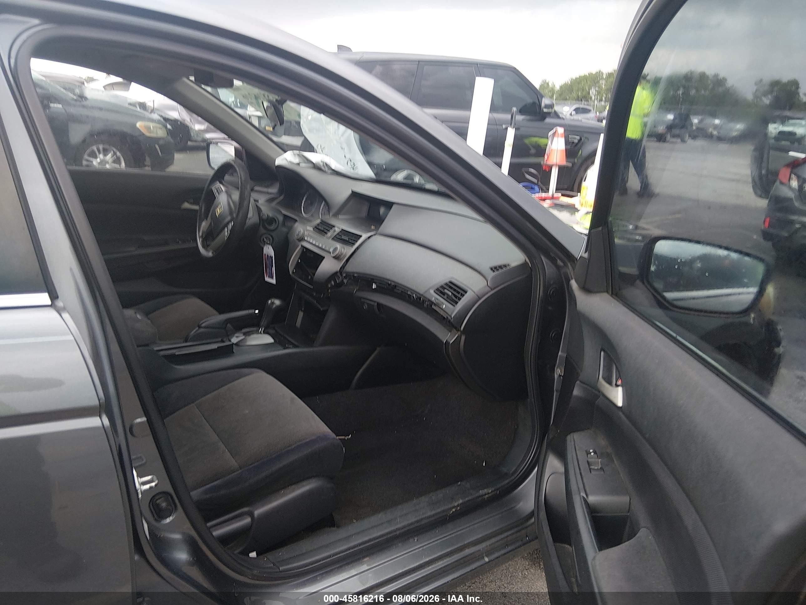 2008 Honda Accord 2.4 Lx Gray vin: 1HGCP26388A132758