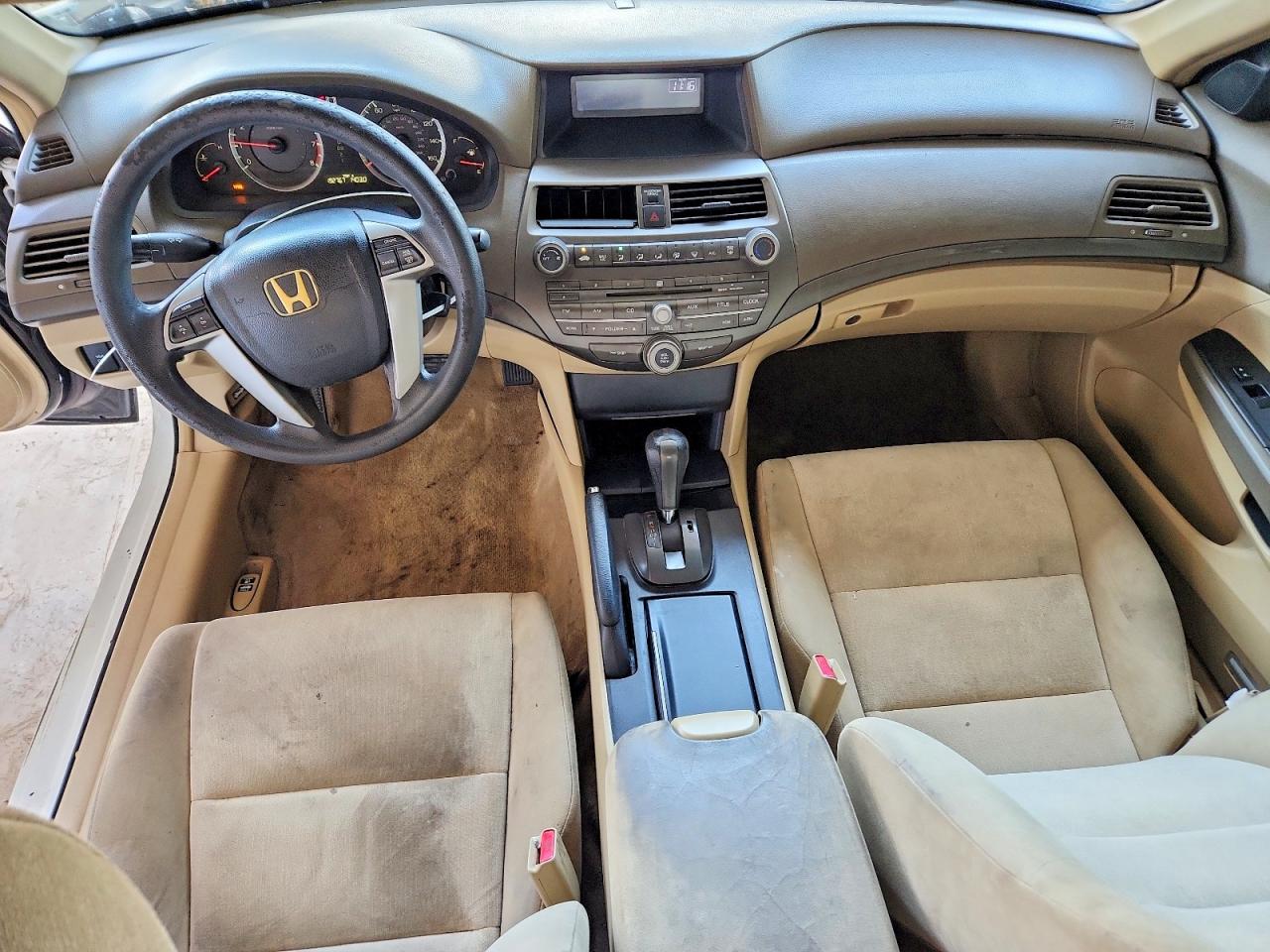 2008 Honda Accord Lx White vin: 1HGCP26388A139841