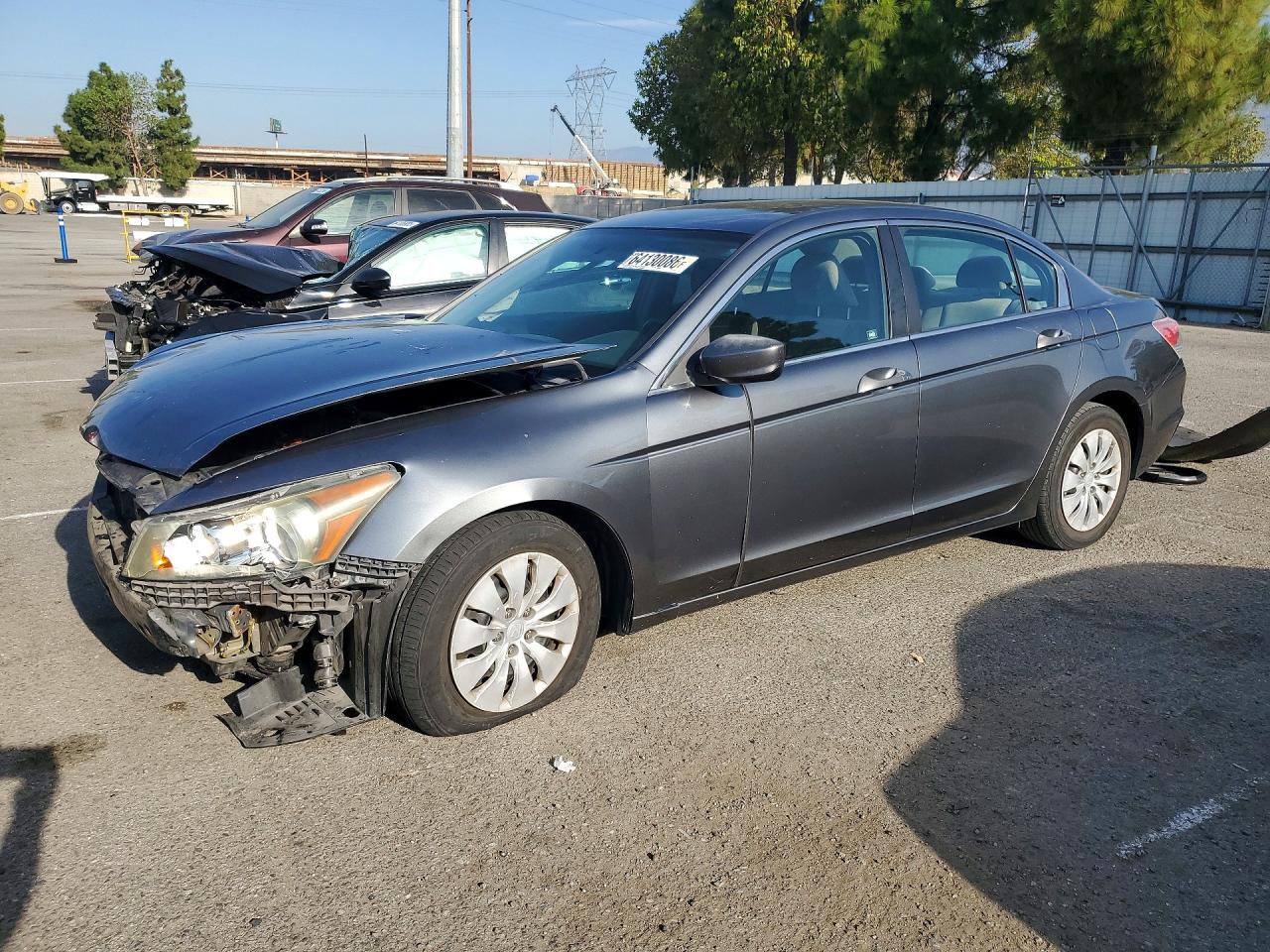 2008 Honda Accord Lx Gray vin: 1HGCP26388A146370