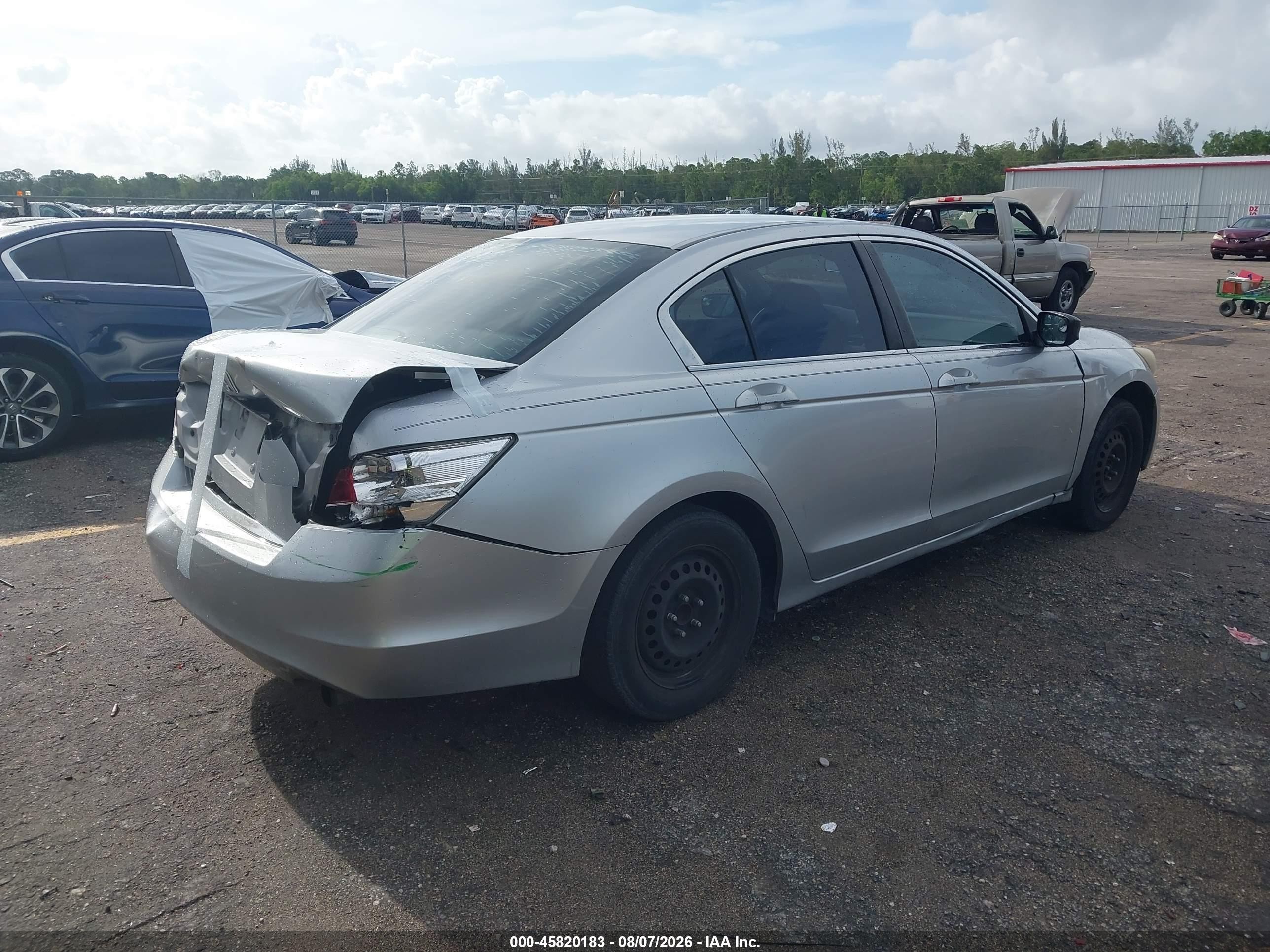 2009 Honda Accord 2.4 Lx Серебряный vin: 1HGCP26389A018907