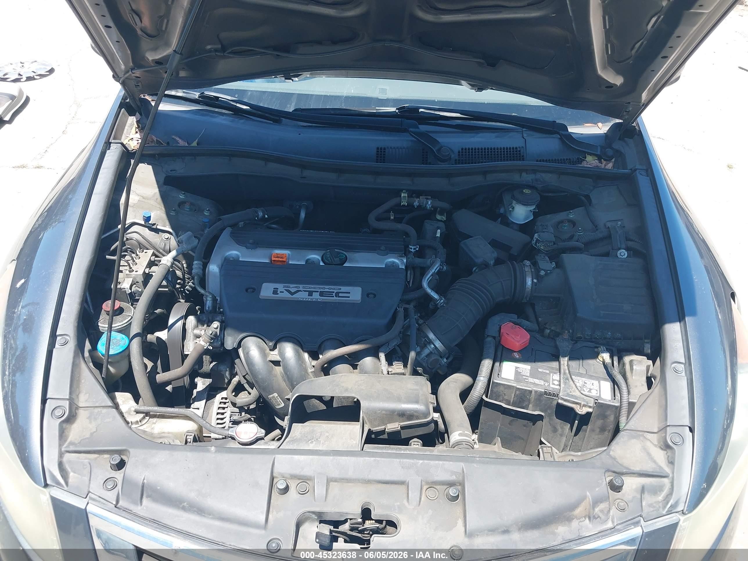 2009 Honda Accord 2.4 Lx Серый vin: 1HGCP26389A052958
