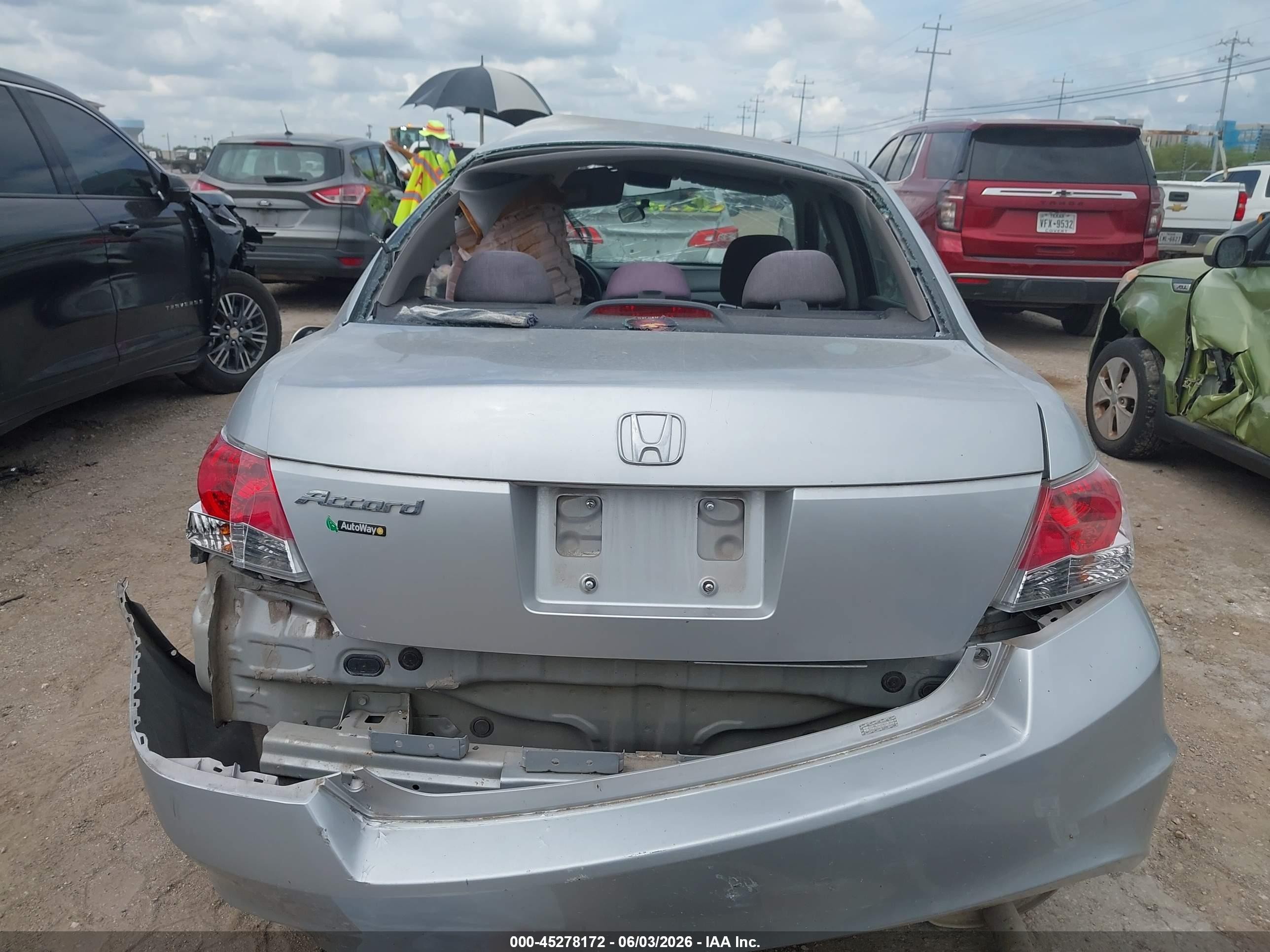2009 Honda Accord 2.4 Lx Silver vin: 1HGCP26389A076306