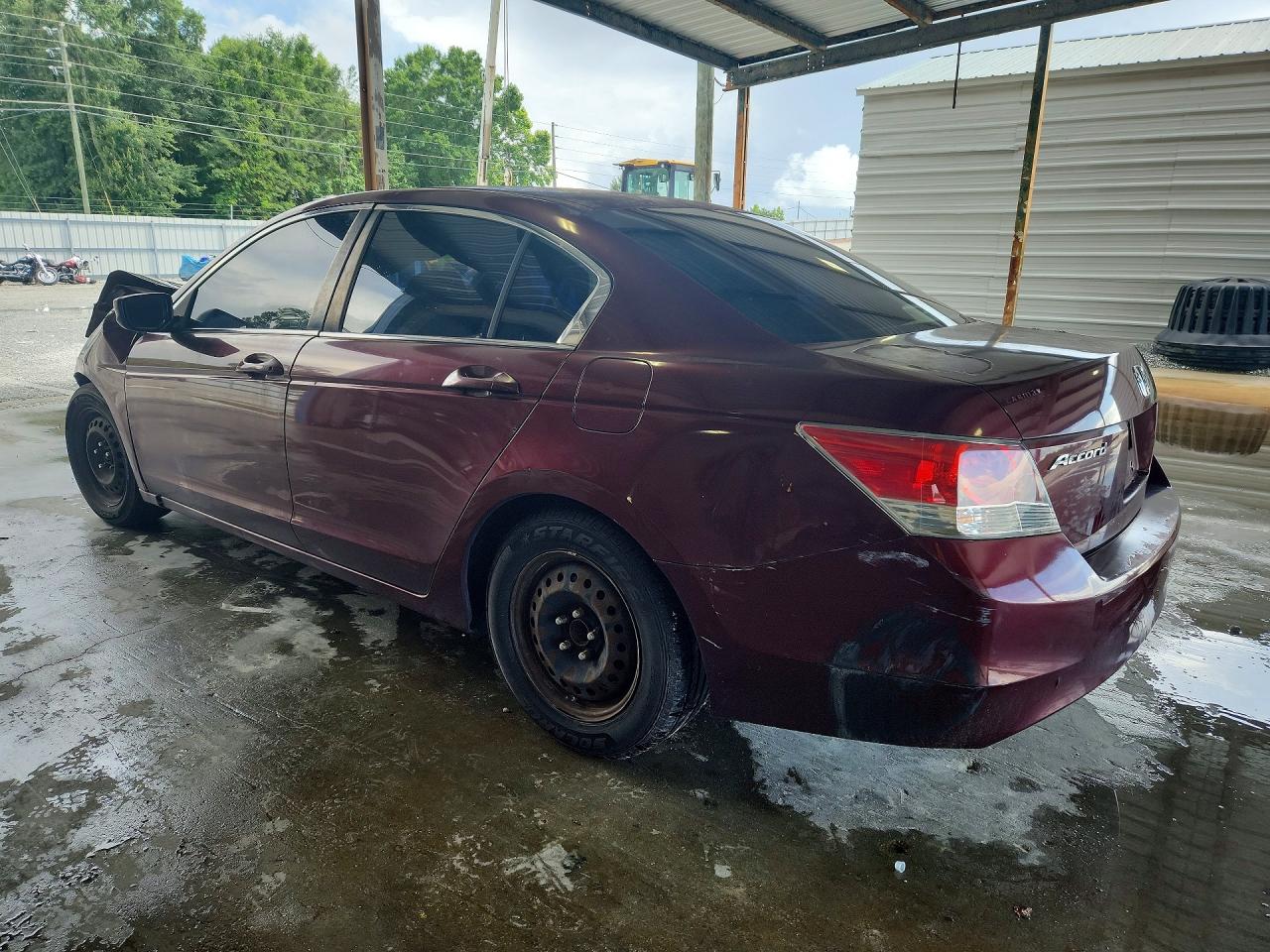 2009 Honda Accord Lx Бордовый vin: 1HGCP26389A096278