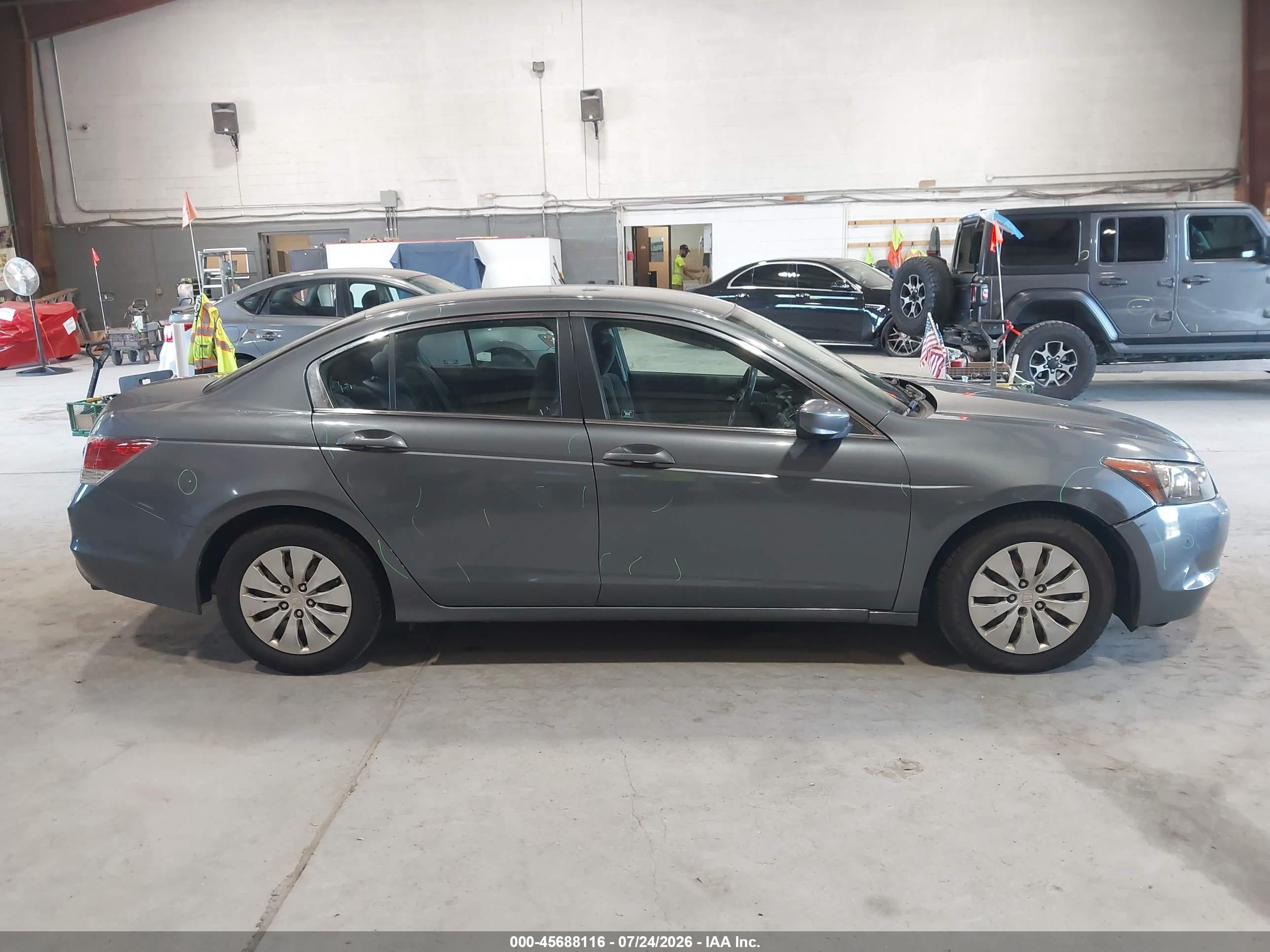 2009 Honda Accord 2.4 Lx Gray vin: 1HGCP26389A144006