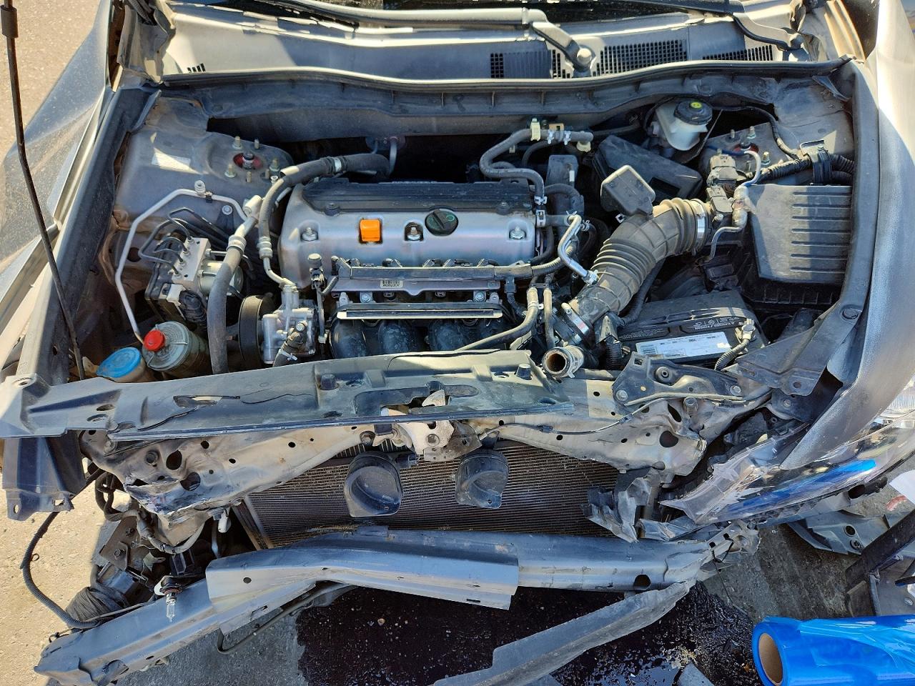 2009 Honda Accord Gray vin: 1HGCP26389A150243