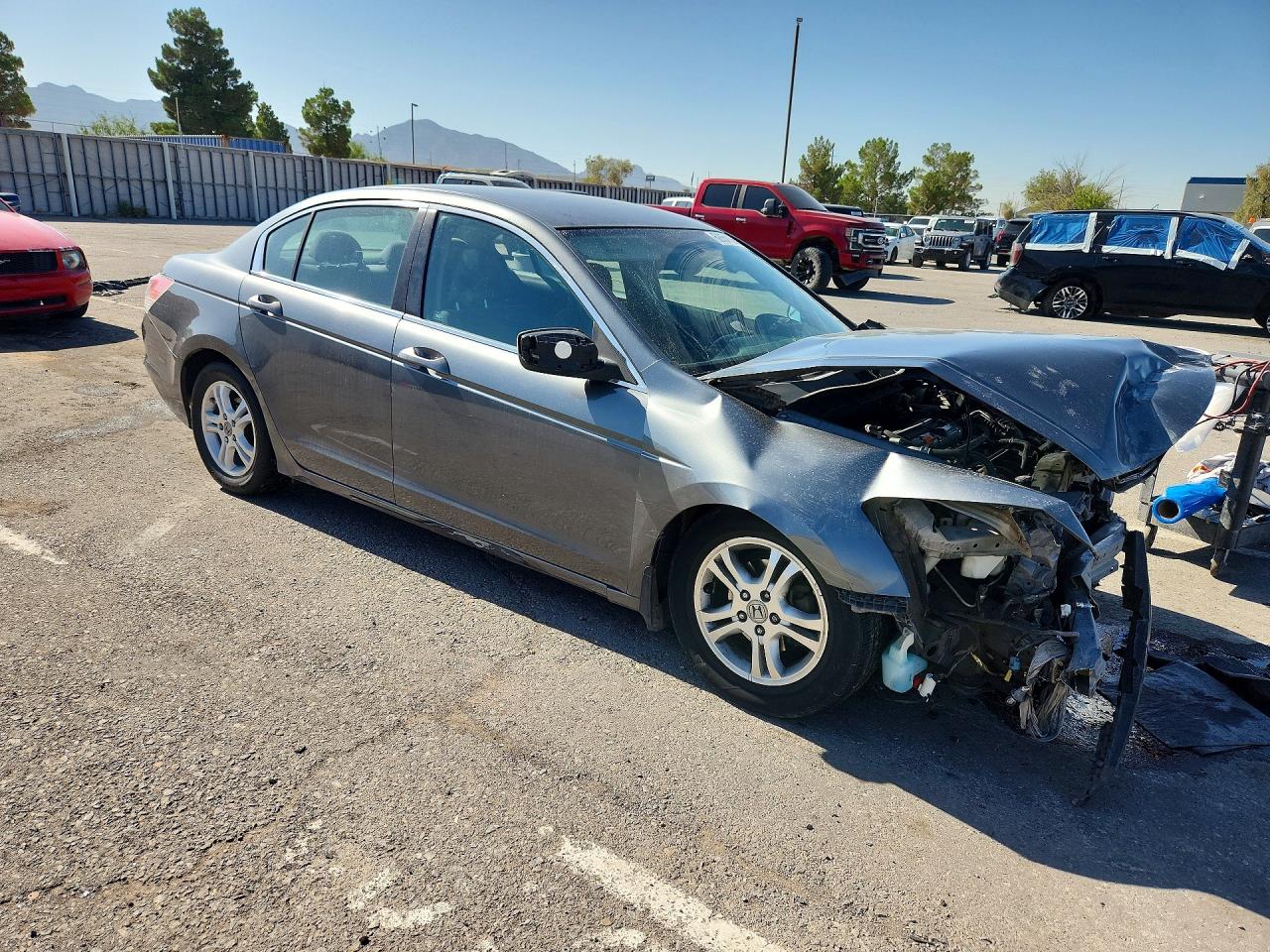 2009 Honda Accord Gray vin: 1HGCP26389A150243
