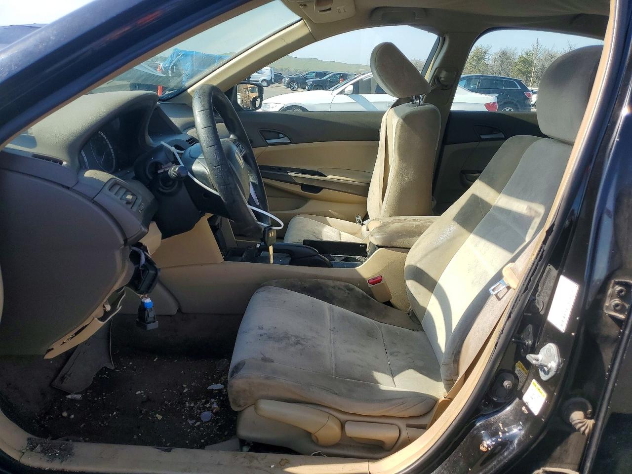 2009 Honda Accord Lx Black vin: 1HGCP26389A174249