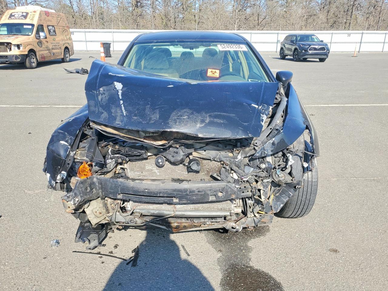 2009 Honda Accord Lx Black vin: 1HGCP26389A174249