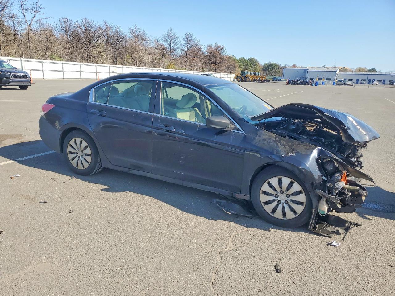 2009 Honda Accord Lx Black vin: 1HGCP26389A174249