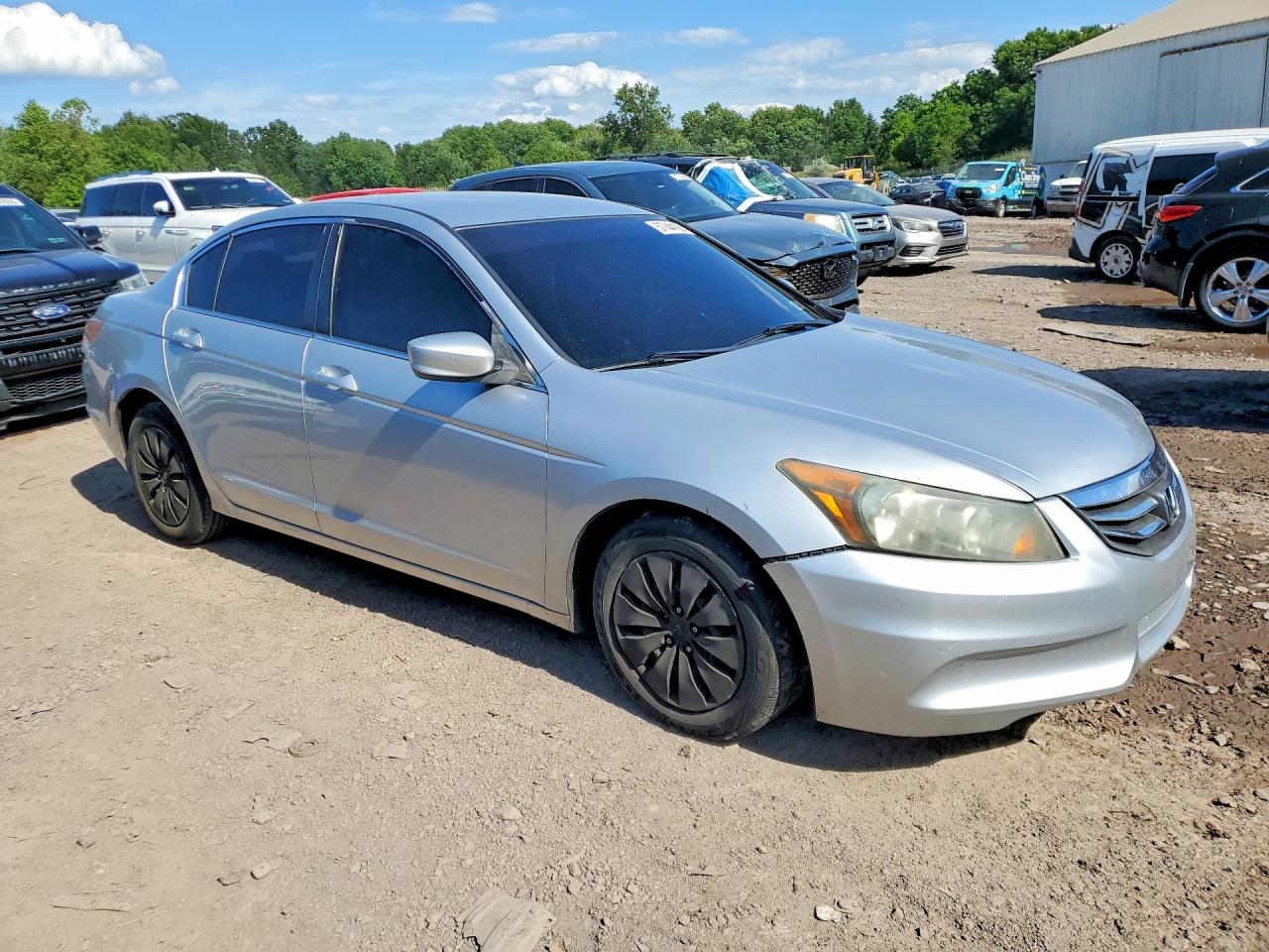 2009 Honda Accord Lx Gray vin: 1HGCP26389A186370