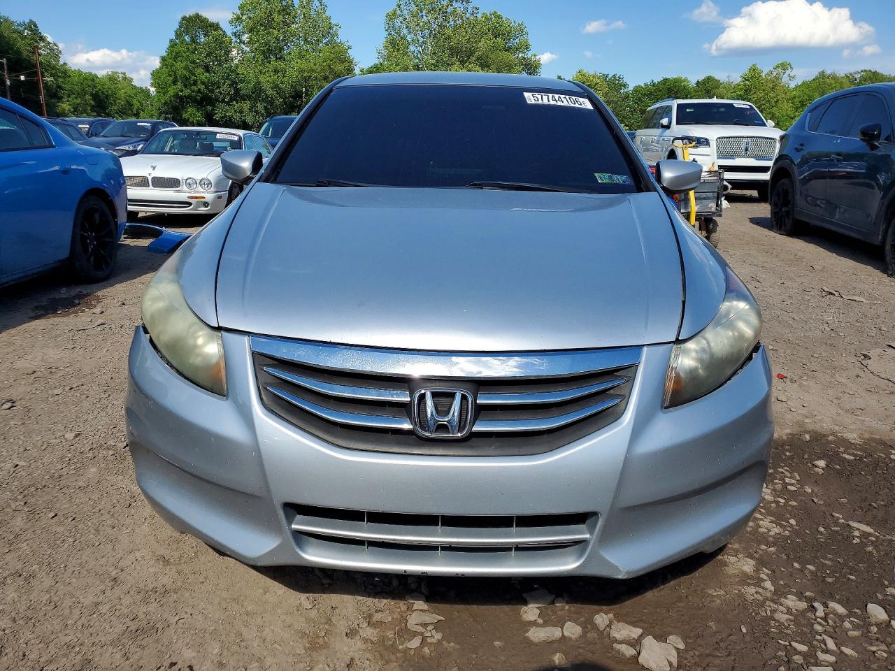 2009 Honda Accord Lx Gray vin: 1HGCP26389A186370
