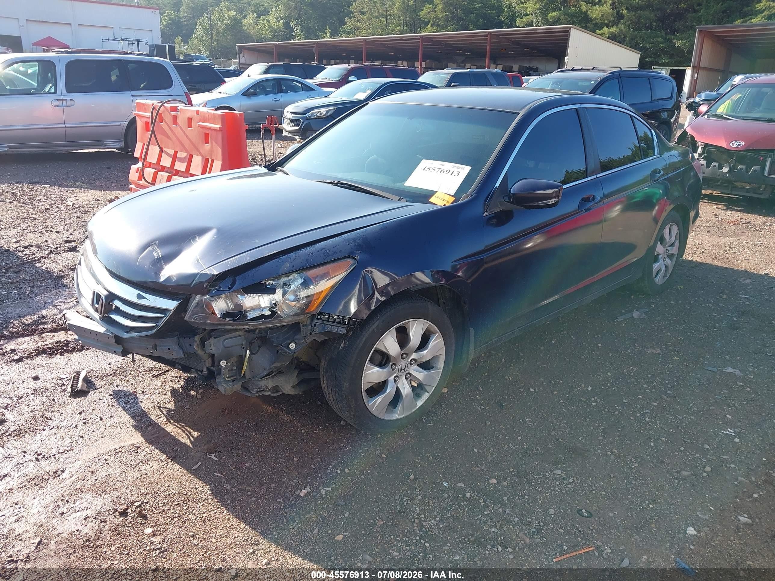 2009 Honda Accord 2.4 Lx Black vin: 1HGCP26389A198311
