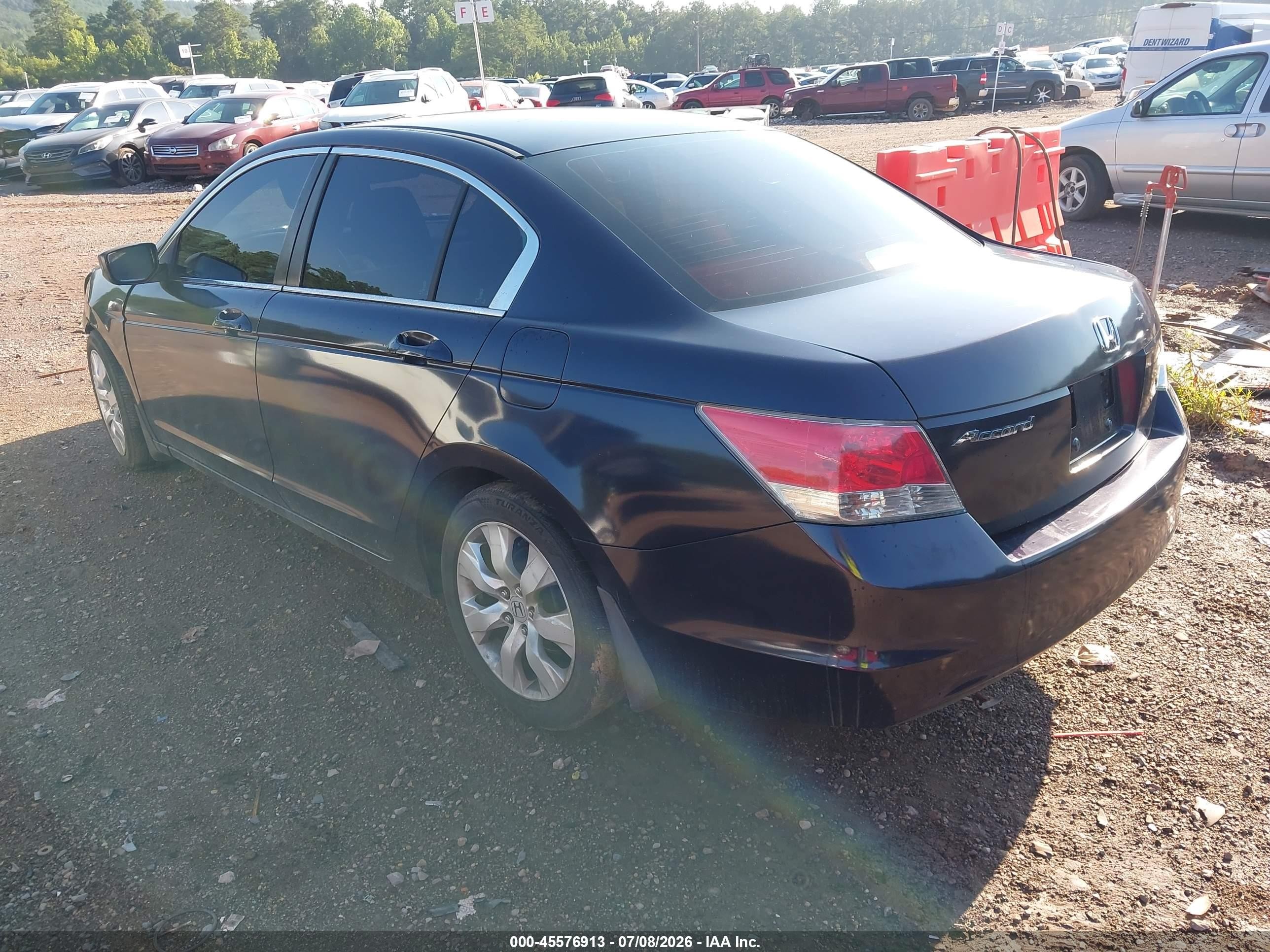 2009 Honda Accord 2.4 Lx Black vin: 1HGCP26389A198311