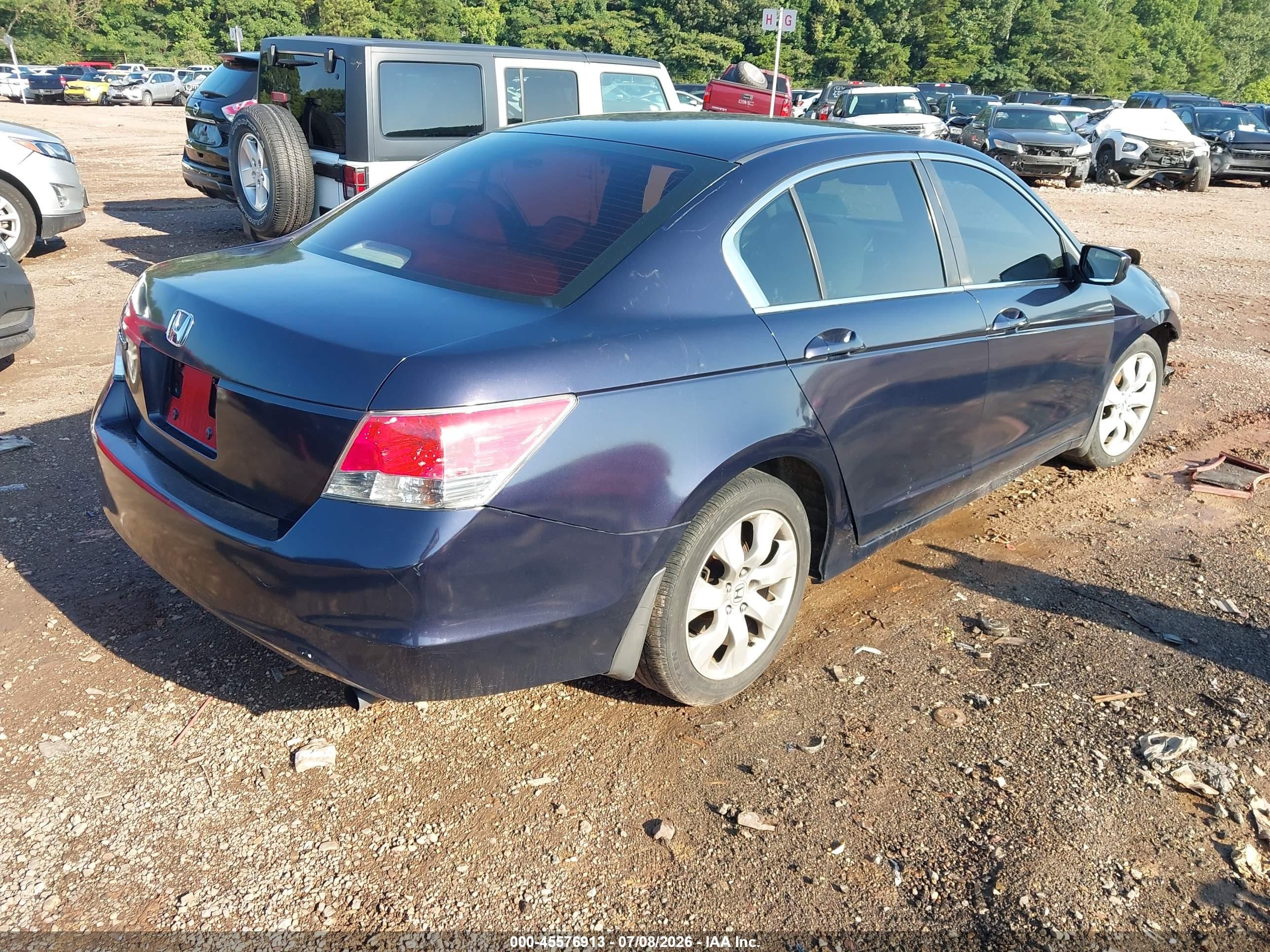 2009 Honda Accord 2.4 Lx Black vin: 1HGCP26389A198311