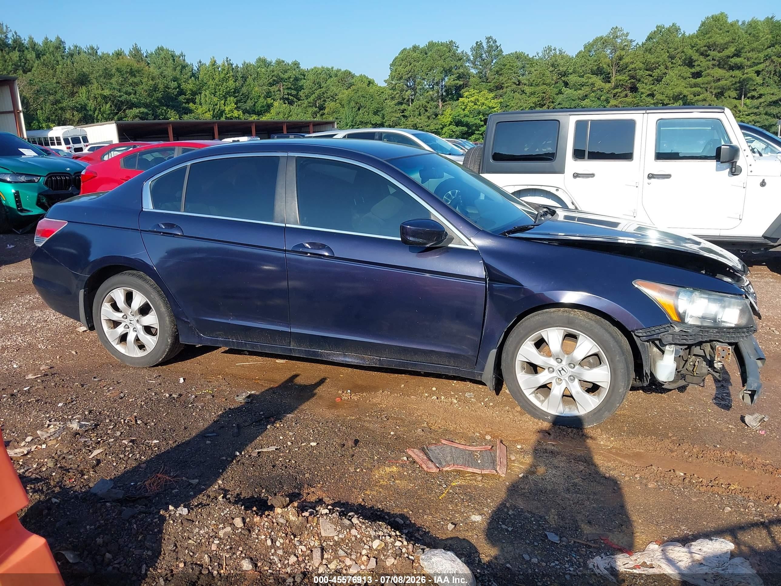 2009 Honda Accord 2.4 Lx Black vin: 1HGCP26389A198311