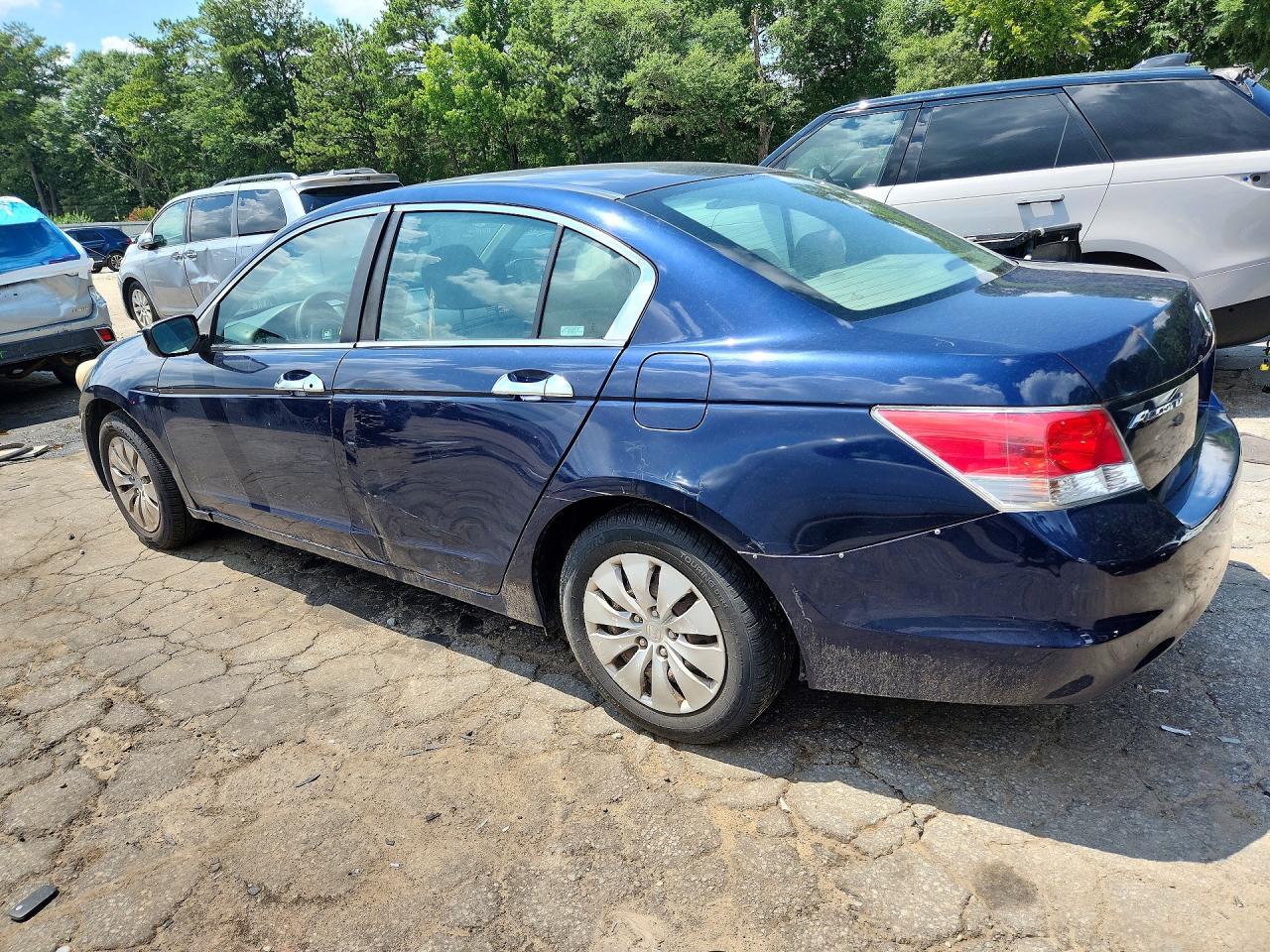 2009 Honda Accord Lx Blue vin: 1HGCP26389A198695