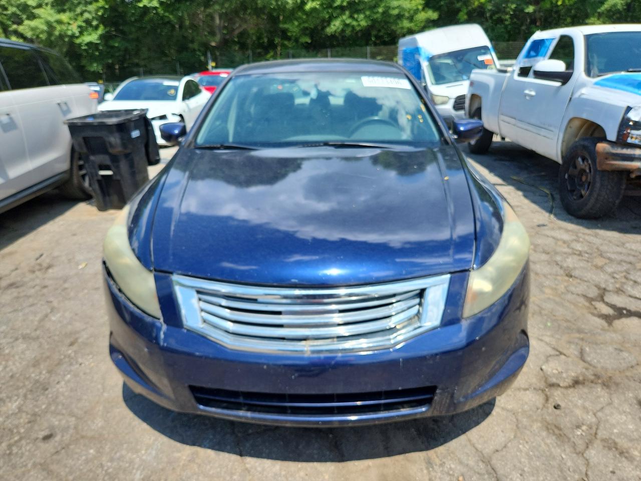 2009 Honda Accord Lx Blue vin: 1HGCP26389A198695