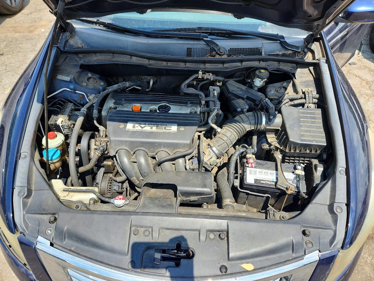 2009 Honda Accord Lx Blue vin: 1HGCP26389A198695