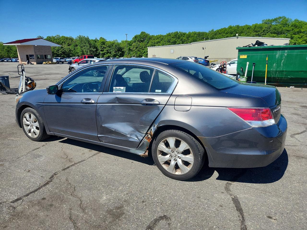 2008 Honda Accord Lx Silver vin: 1HGCP26398A039053
