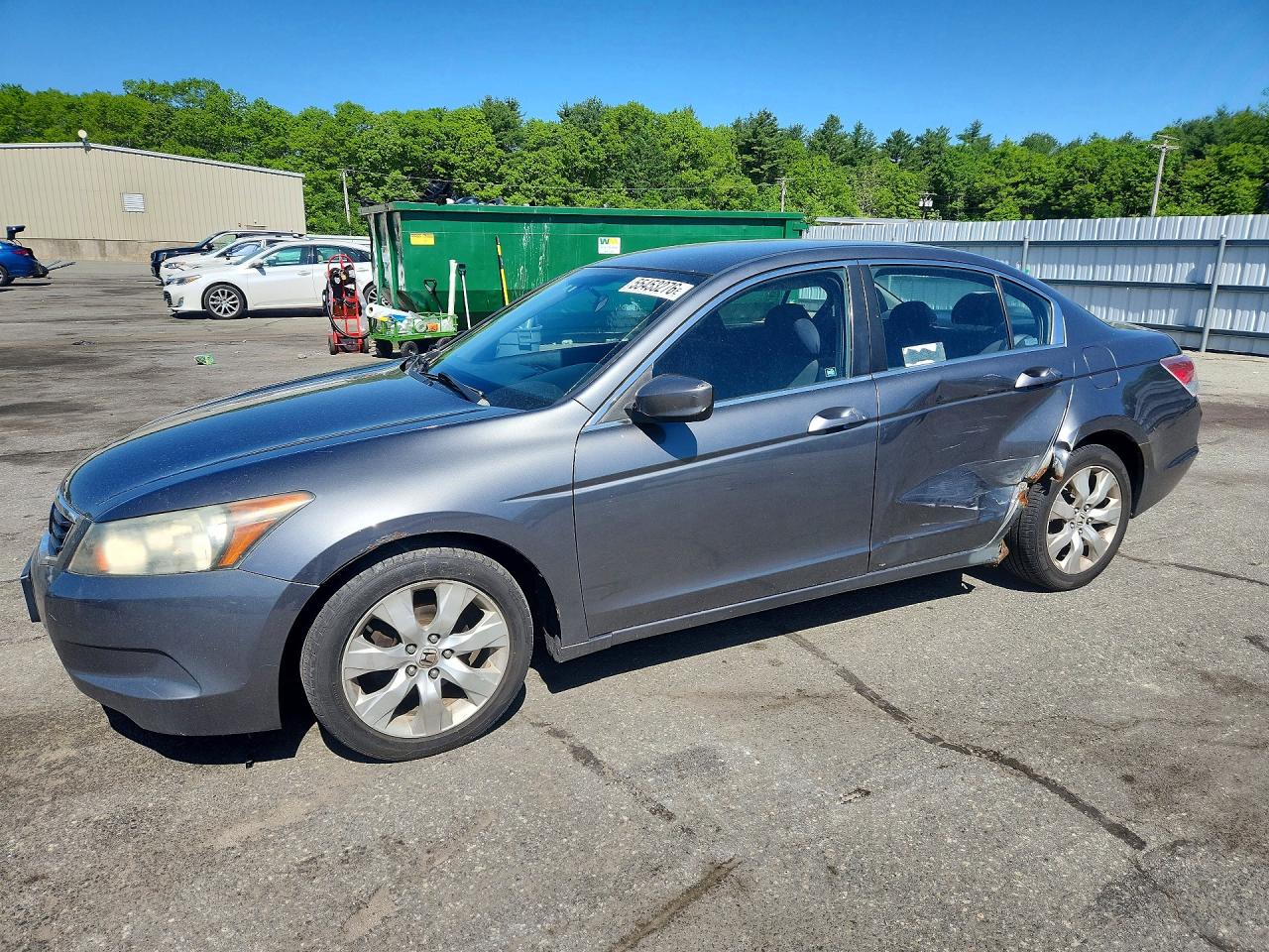 2008 Honda Accord Lx Silver vin: 1HGCP26398A039053