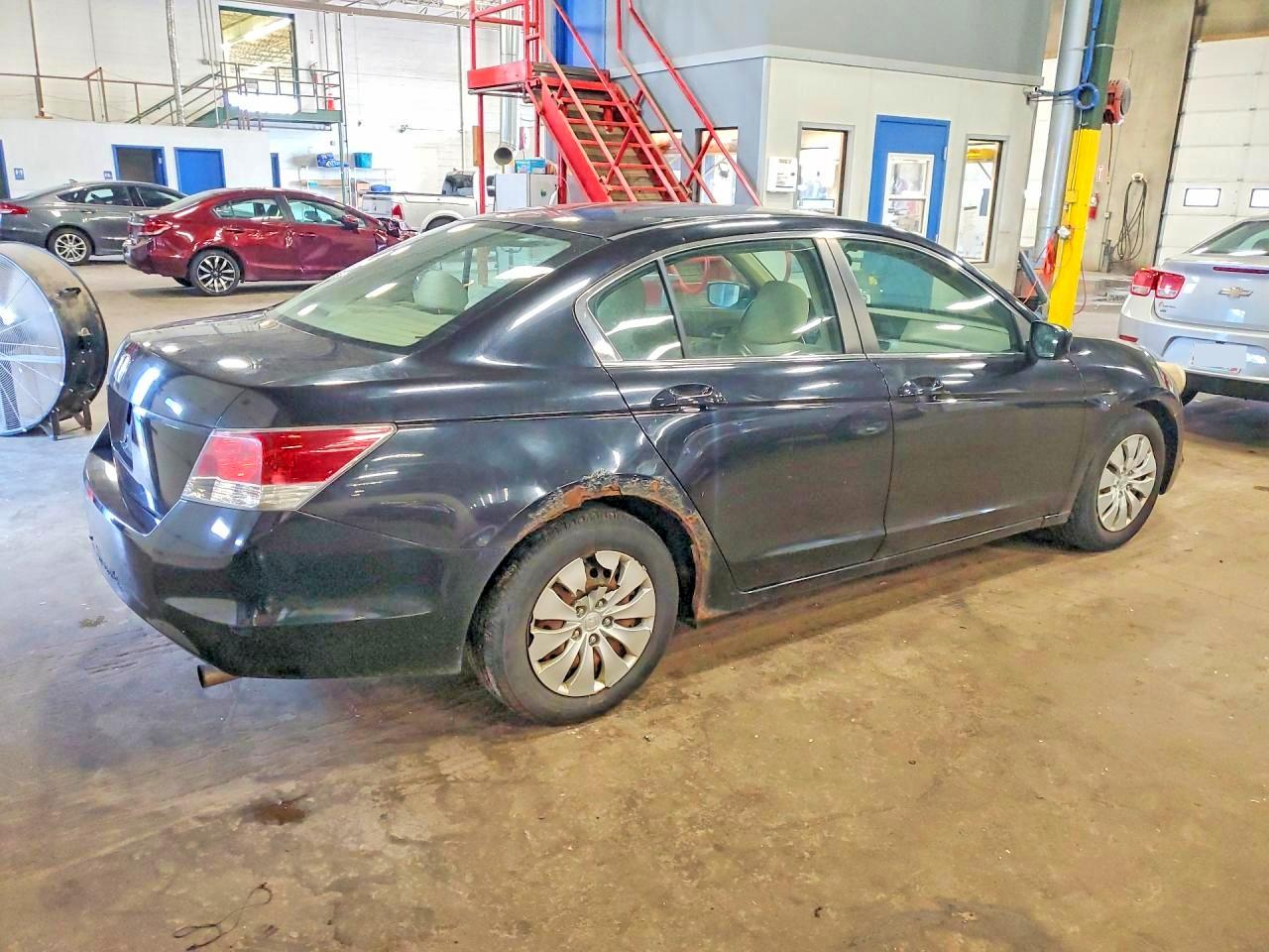 2008 Honda Accord Lx Black vin: 1HGCP26398A045127