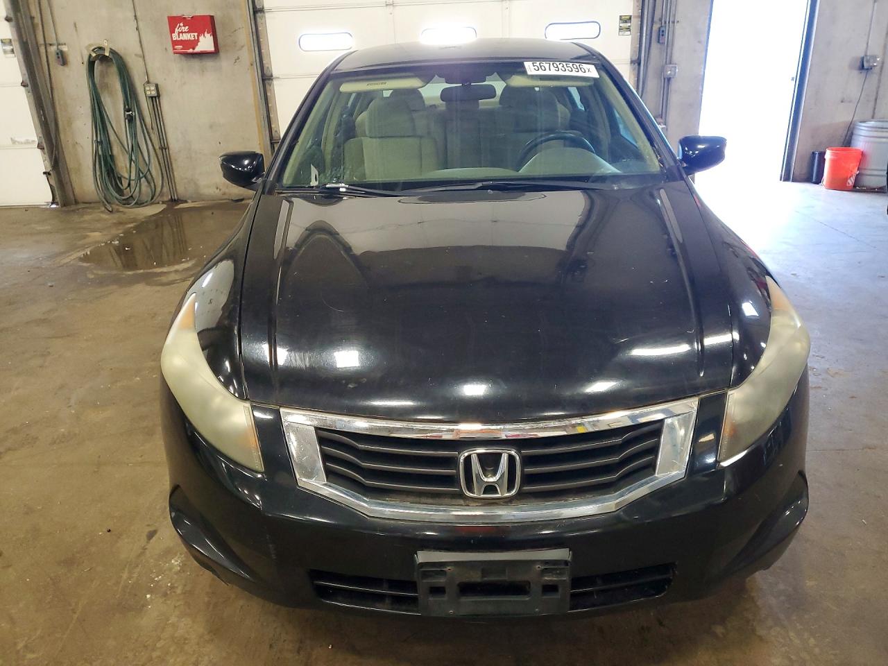 2008 Honda Accord Lx Black vin: 1HGCP26398A045127