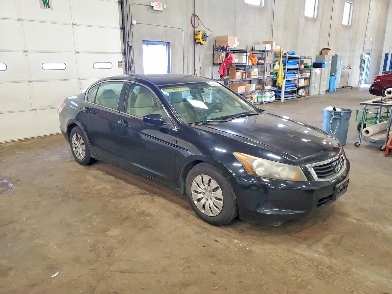 2008 Honda Accord Lx Black vin: 1HGCP26398A045127