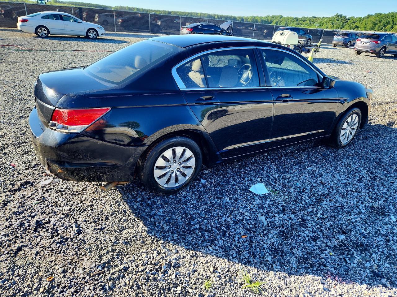 2008 Honda Accord Lx Black vin: 1HGCP26398A092528