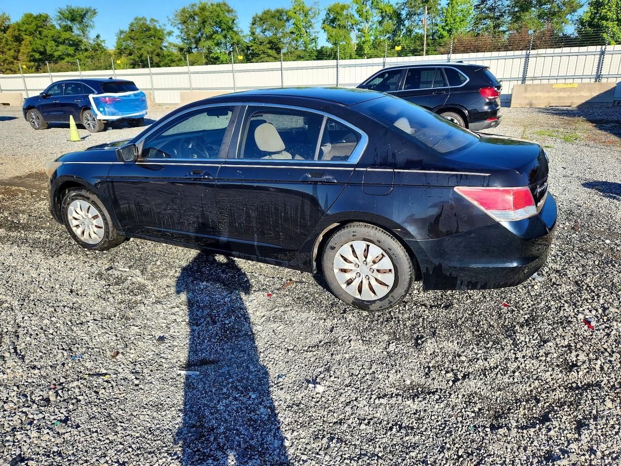 2008 Honda Accord Lx Black vin: 1HGCP26398A092528