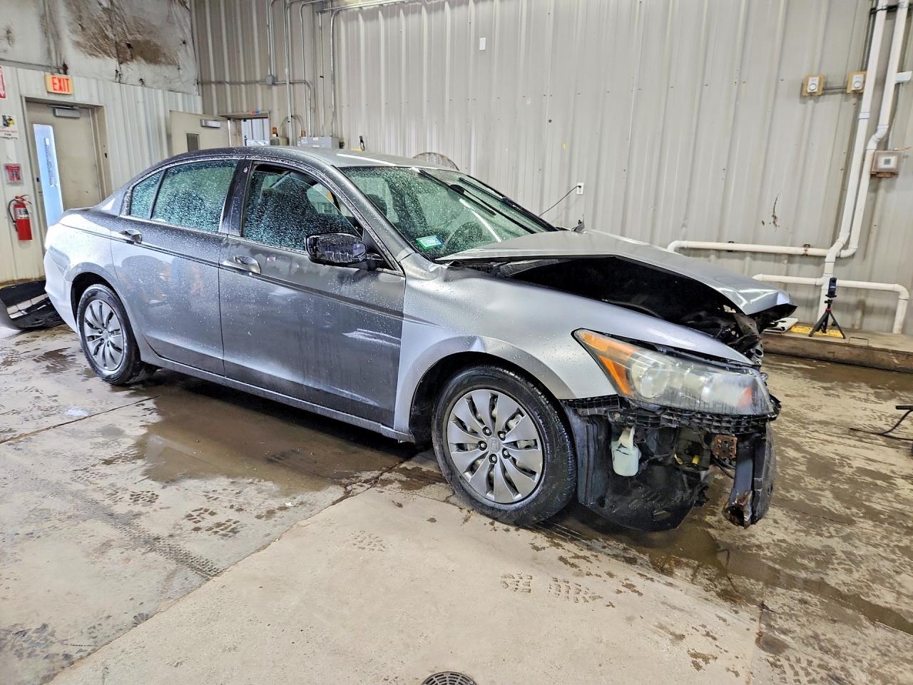 2008 Honda Accord Lx Gray vin: 1HGCP26398A128606