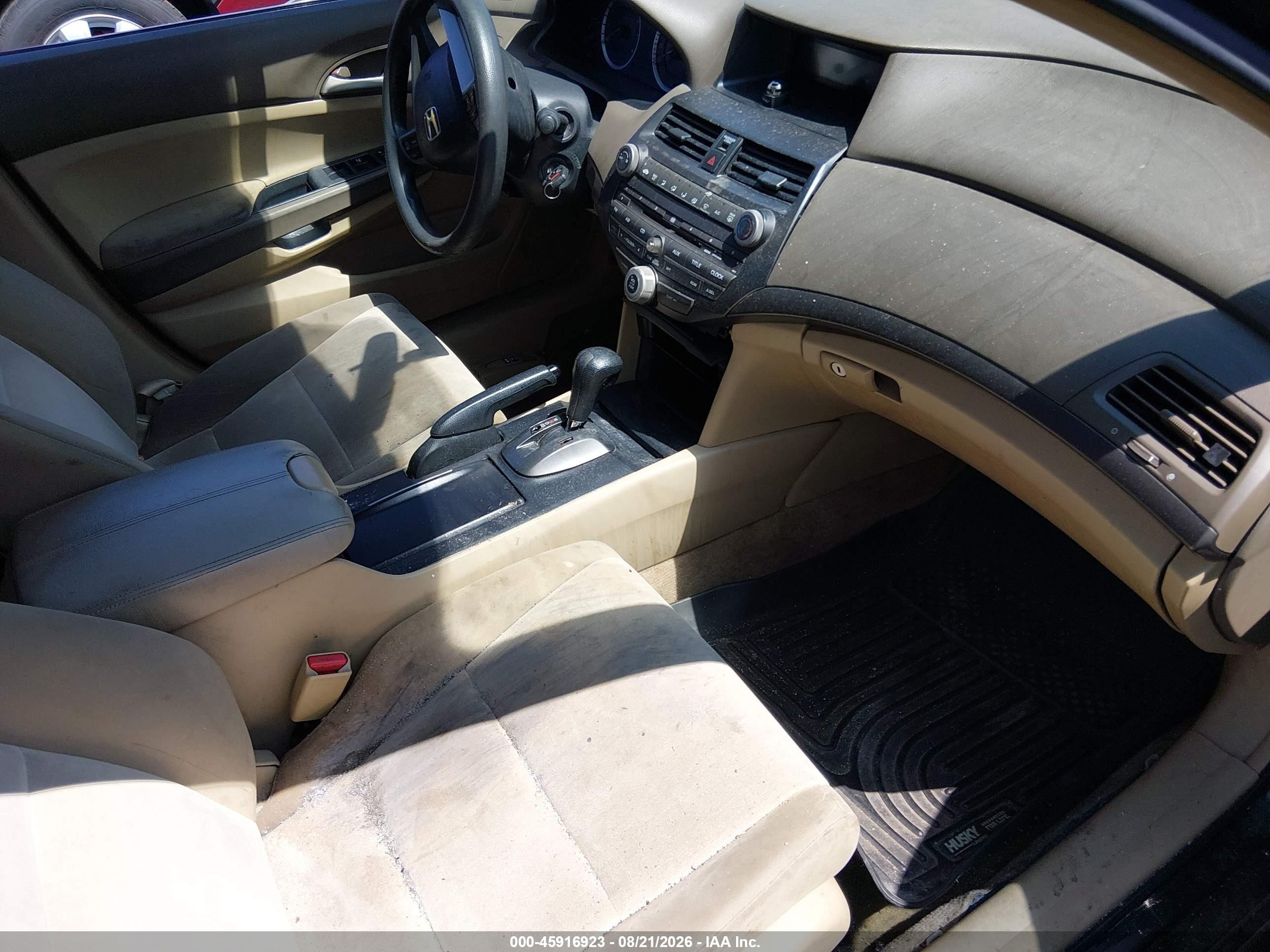 2008 Honda Accord 2.4 Lx Blue vin: 1HGCP26398A140609