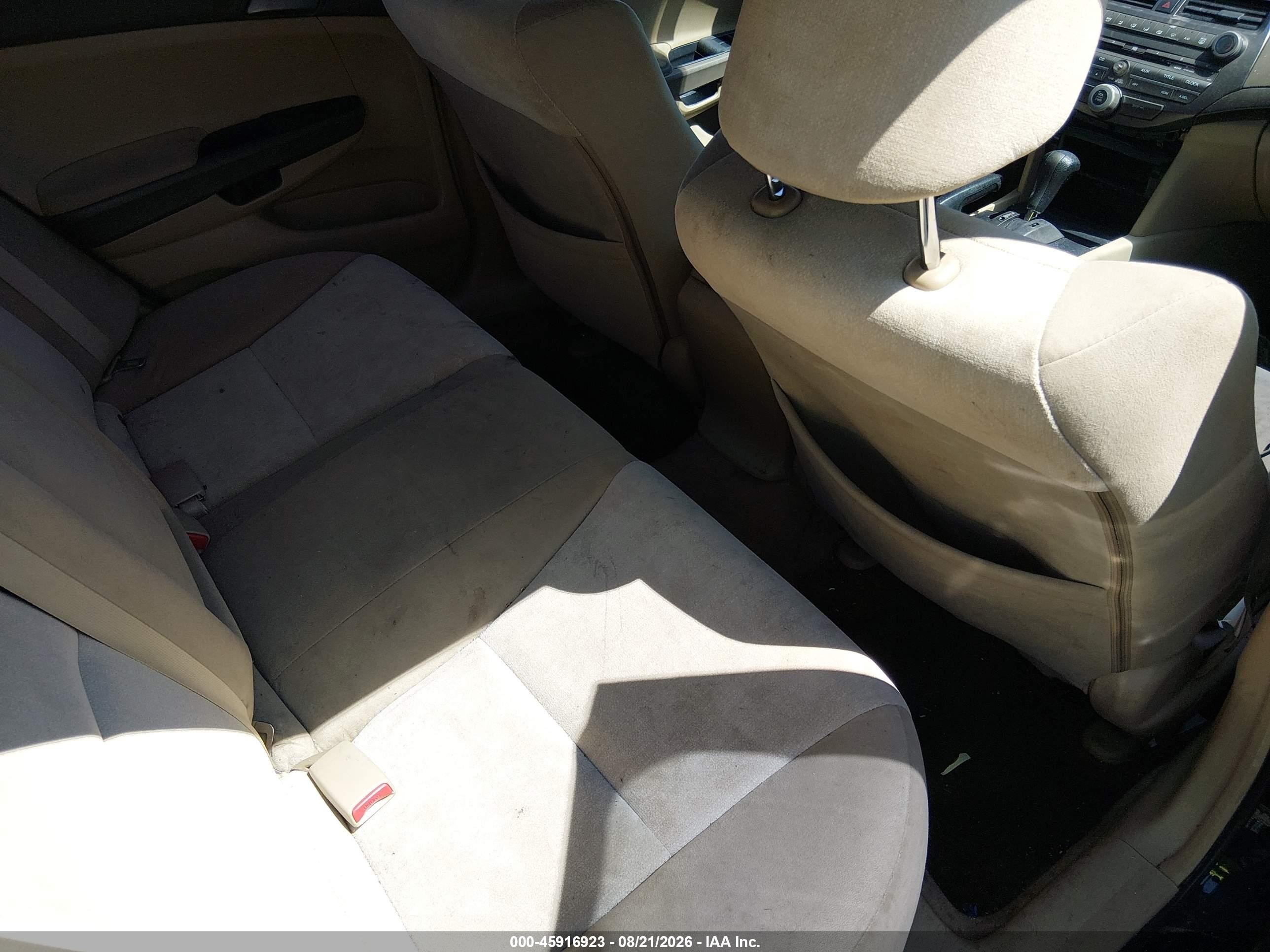 2008 Honda Accord 2.4 Lx Blue vin: 1HGCP26398A140609