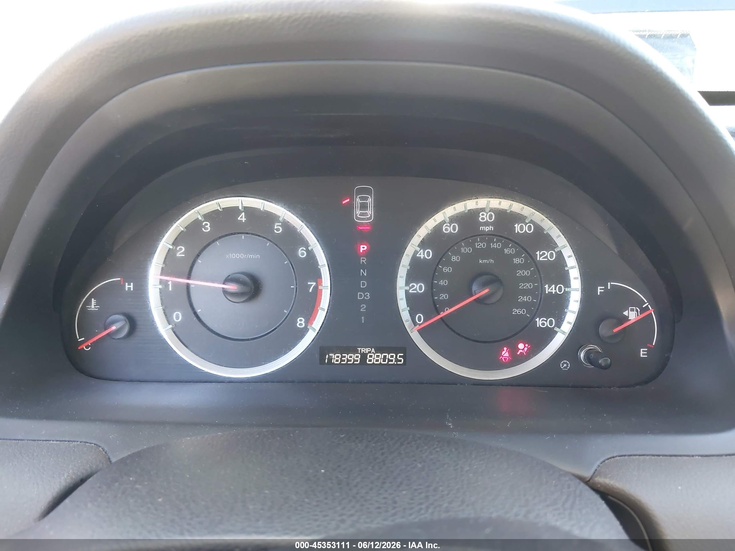 2008 Honda Accord 2.4 Lx Dark Blue vin: 1HGCP26398A144420
