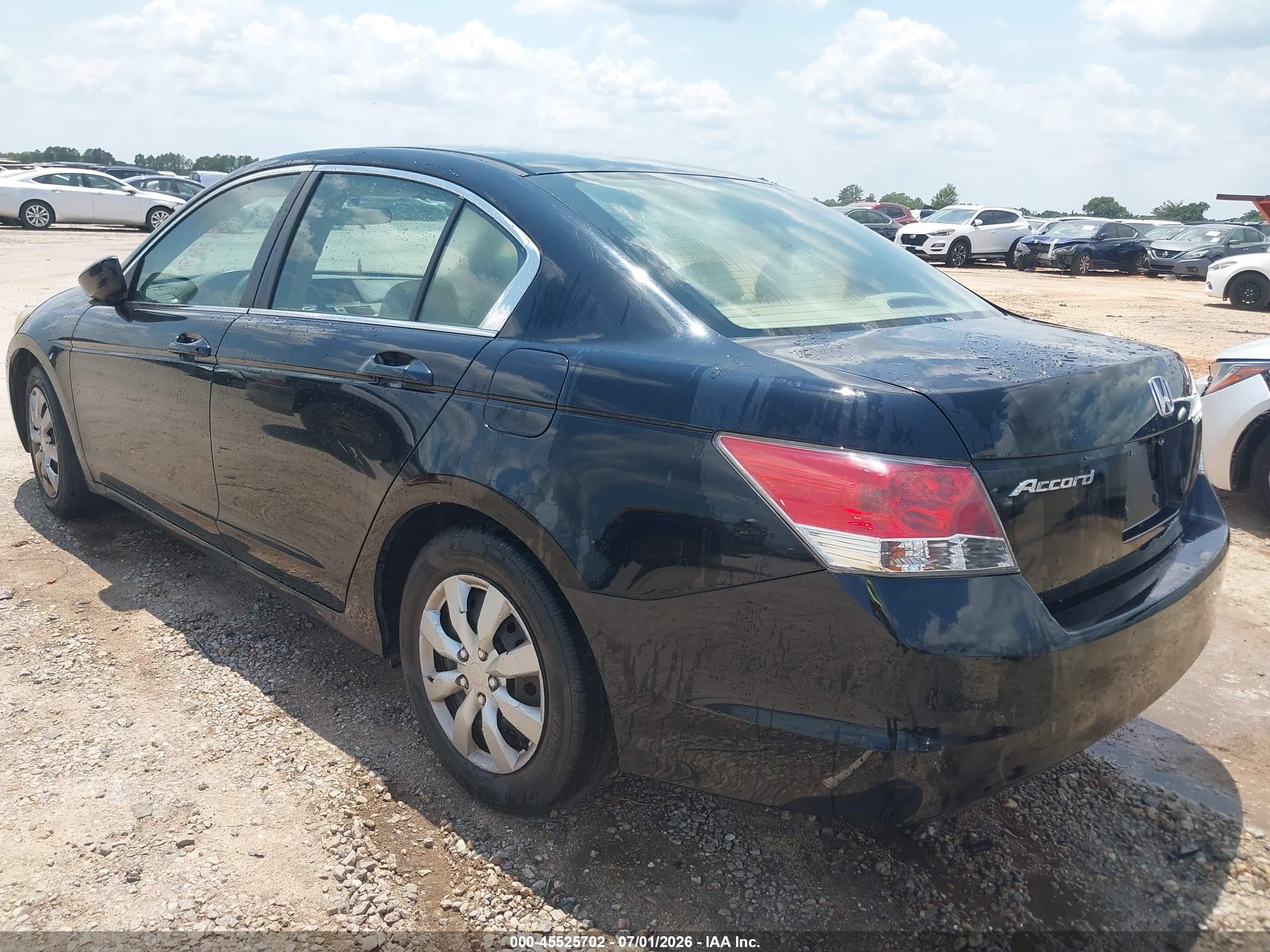 2008 Honda Accord 2.4 Lx Черный vin: 1HGCP26398A147463