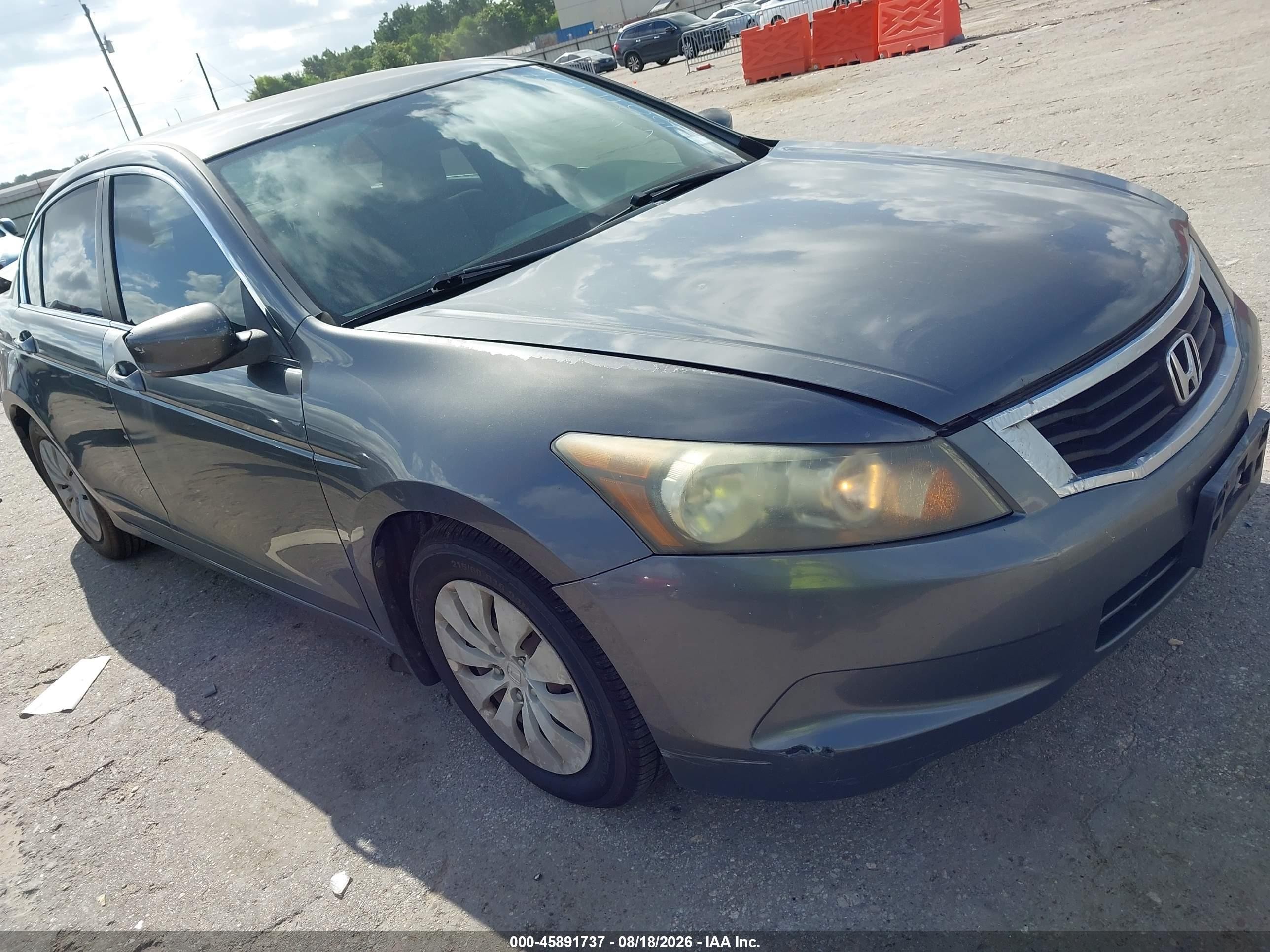 2009 Honda Accord 2.4 Lx Gray vin: 1HGCP26399A026255