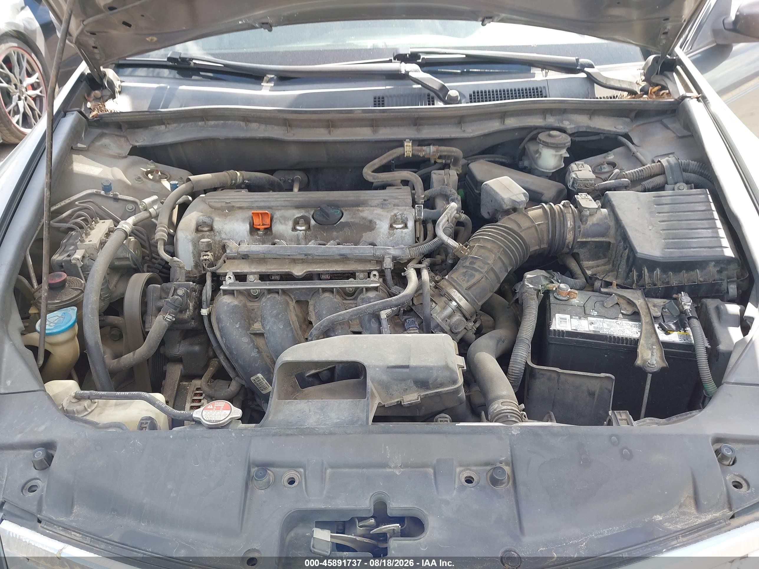 2009 Honda Accord 2.4 Lx Gray vin: 1HGCP26399A026255