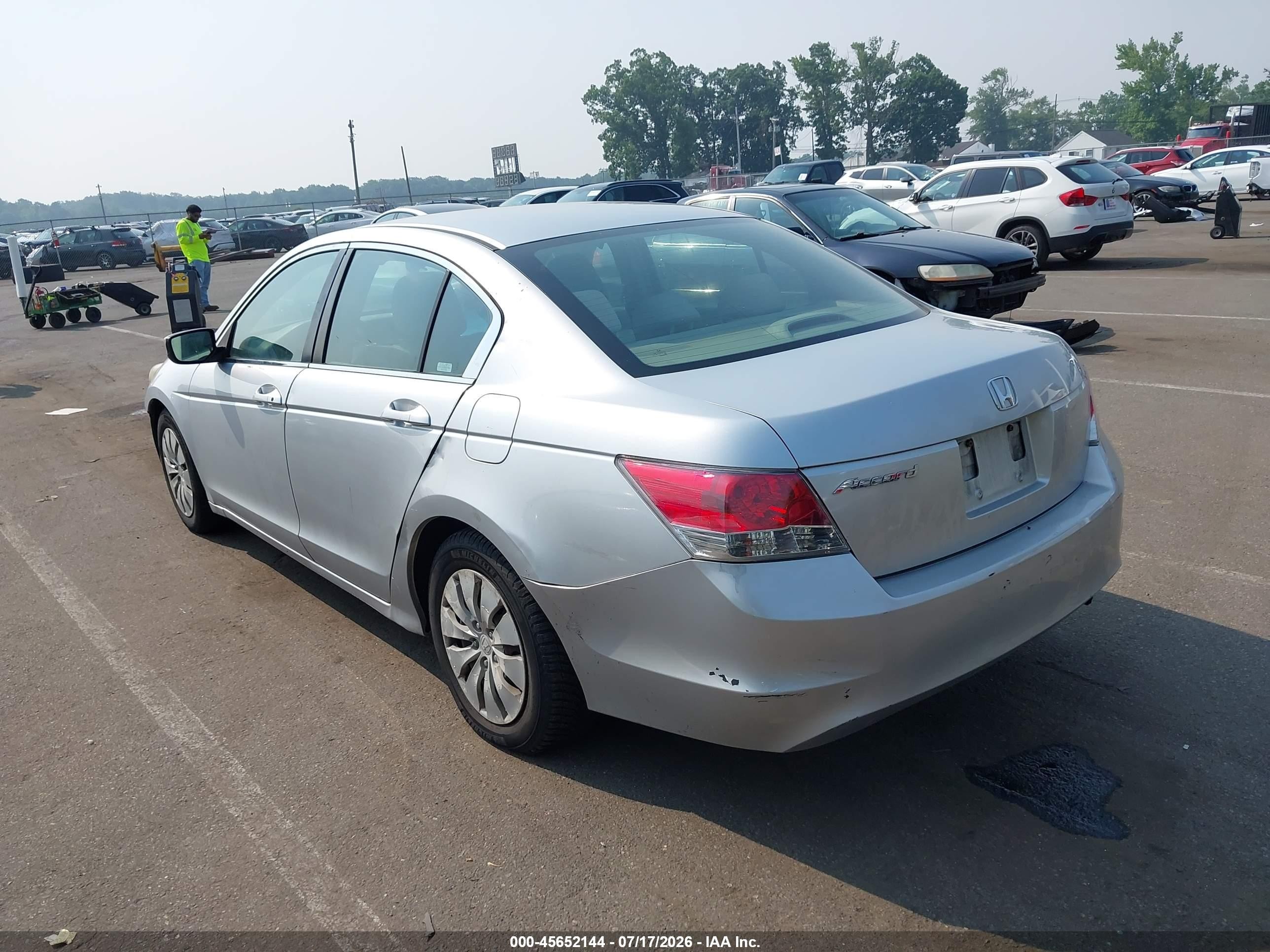 2009 Honda Accord 2.4 Lx Silver vin: 1HGCP26399A043928
