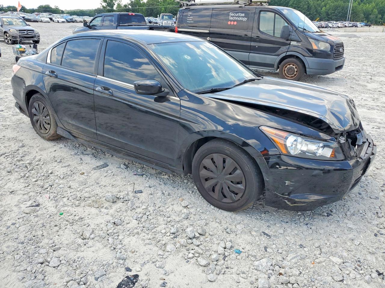 2009 Honda Accord Lx Black vin: 1HGCP26399A076489
