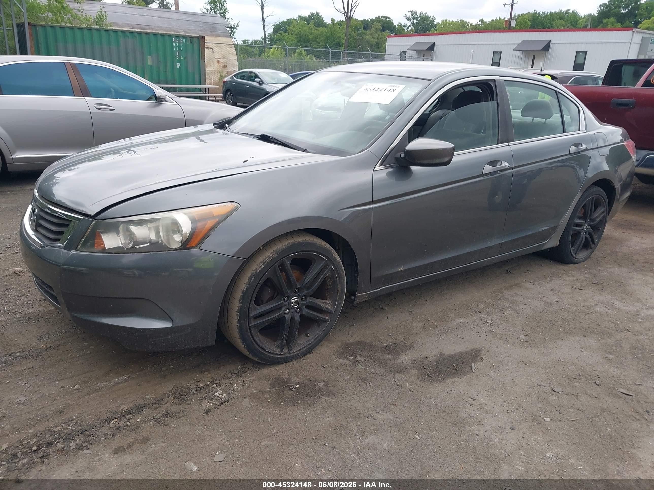 2009 Honda Accord 2.4 Lx Серый vin: 1HGCP26399A157198