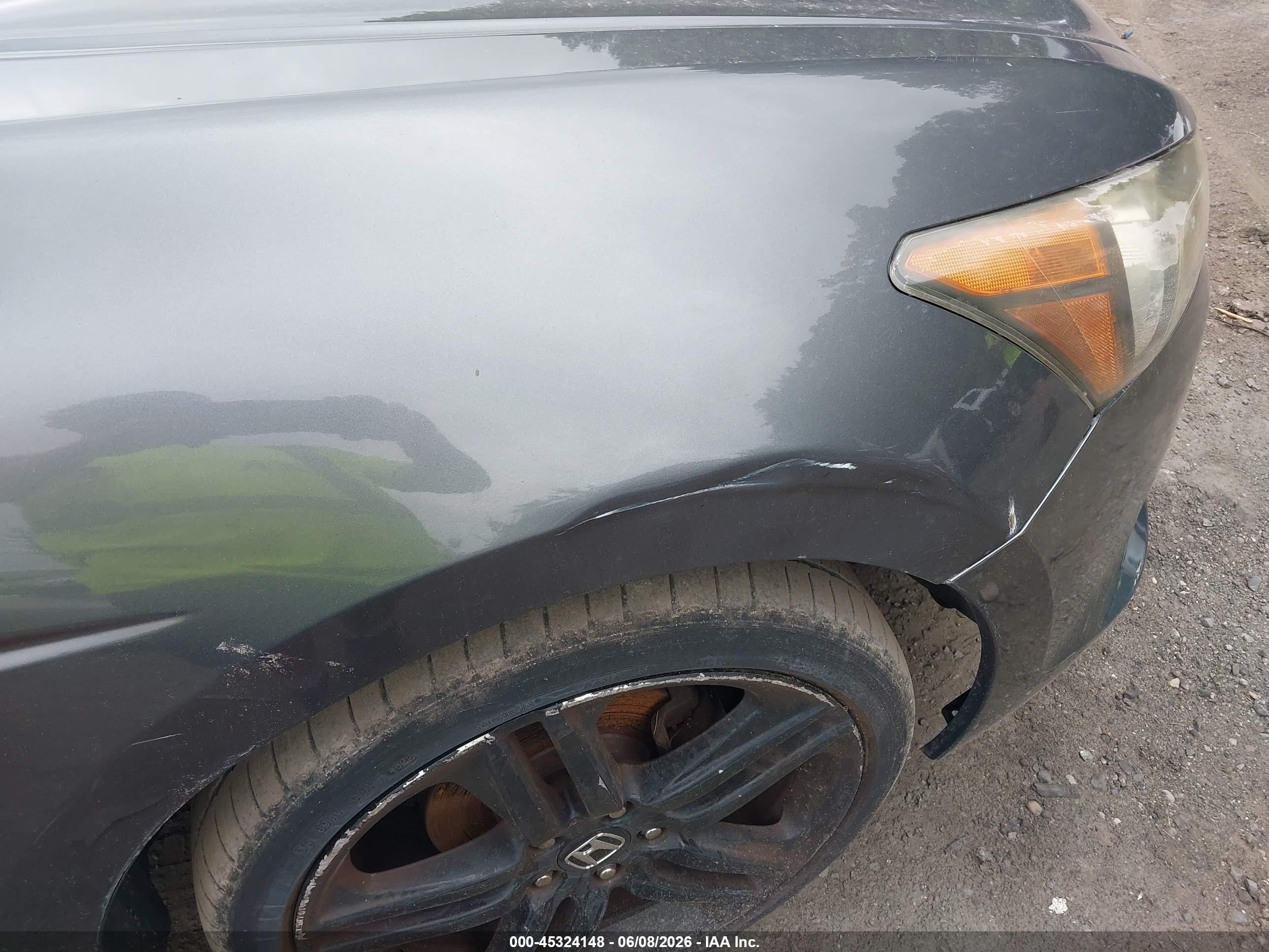 2009 Honda Accord 2.4 Lx Серый vin: 1HGCP26399A157198