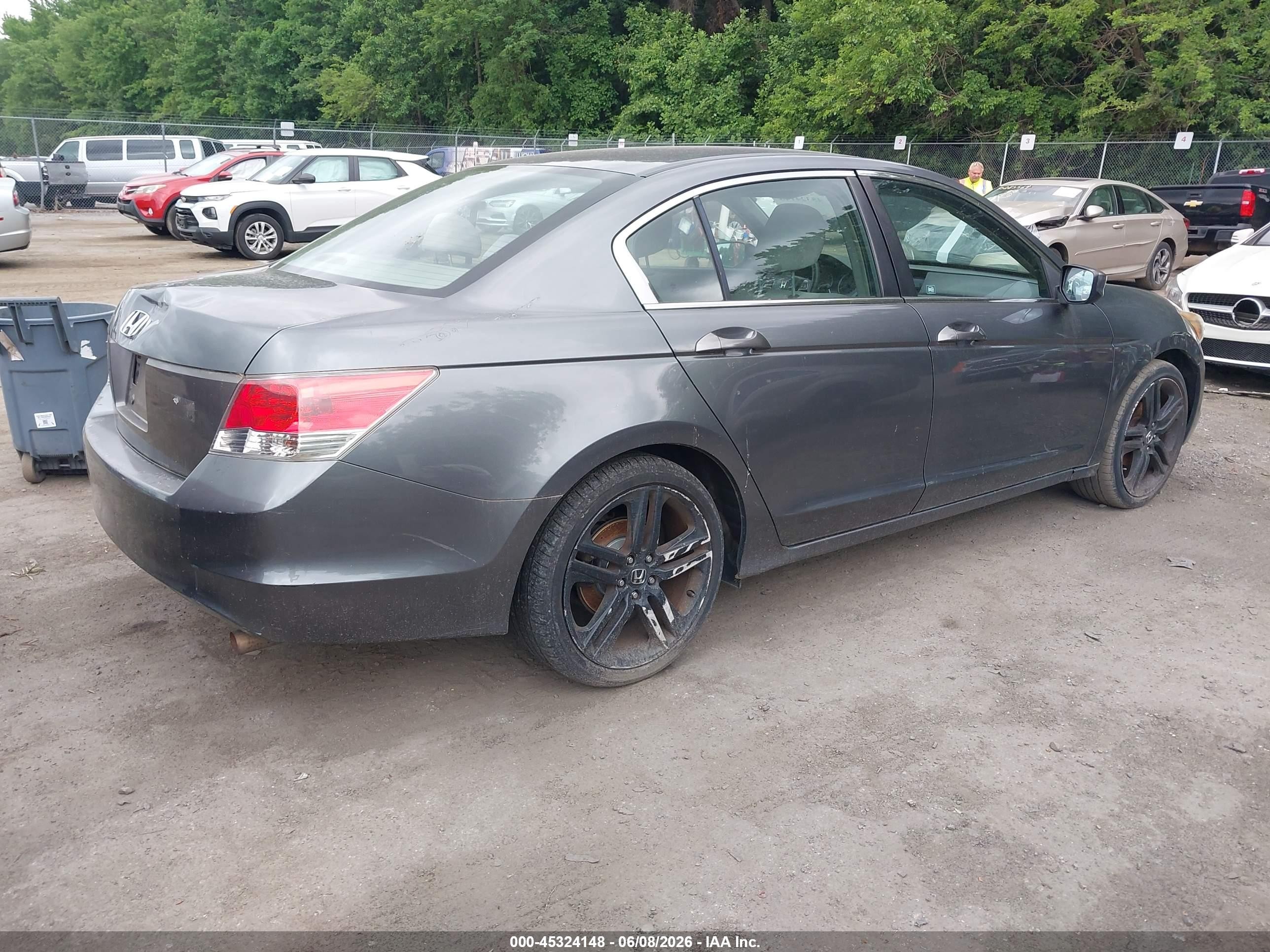 2009 Honda Accord 2.4 Lx Серый vin: 1HGCP26399A157198