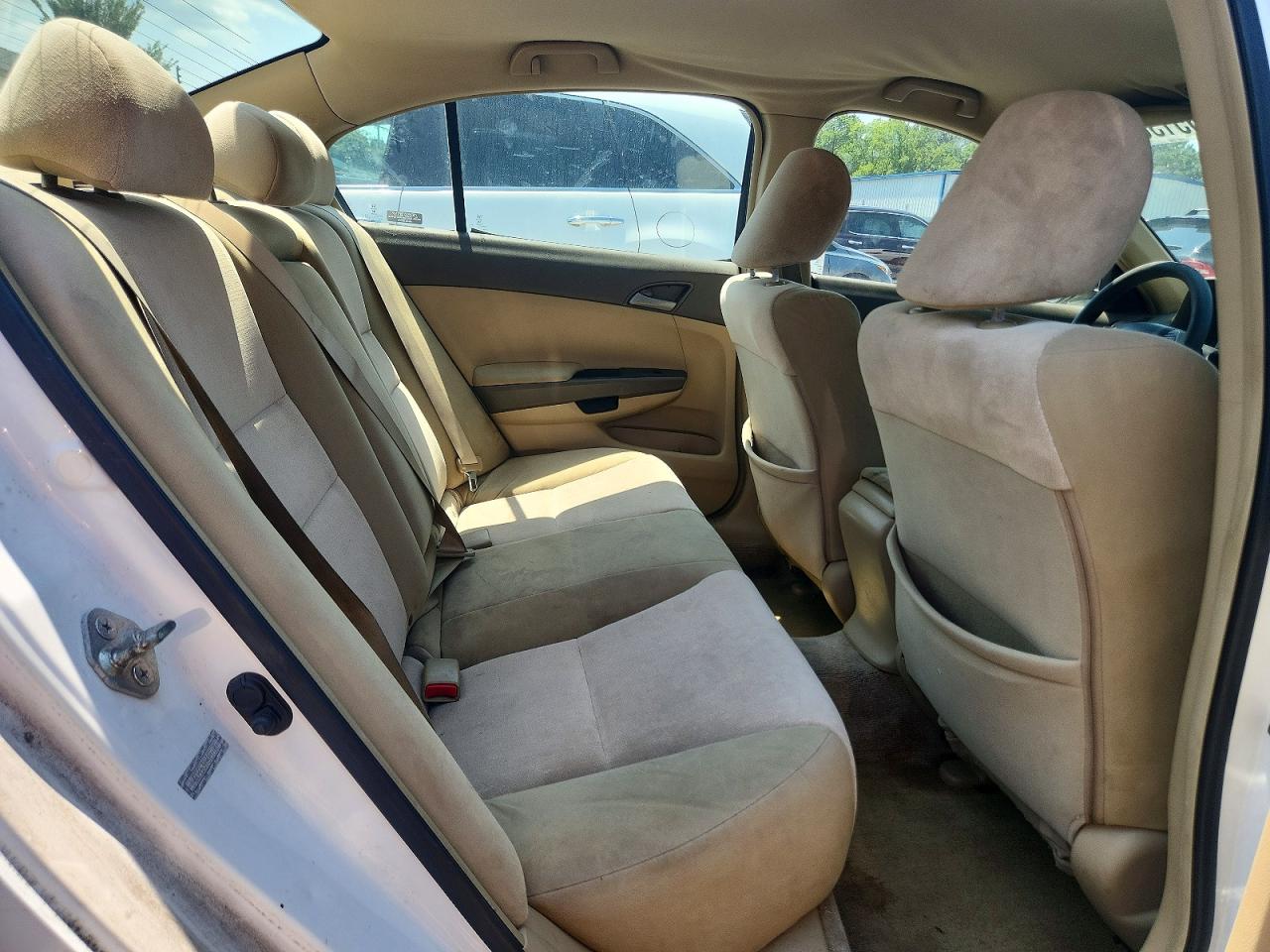 2009 Honda Accord Lx White vin: 1HGCP26399A197183