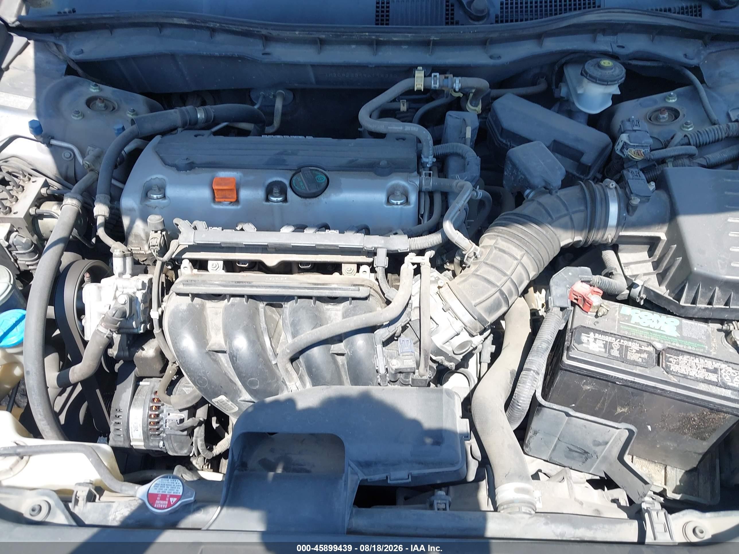 2009 Honda Accord 2.4 Lx Blue vin: 1HGCP26399A198320