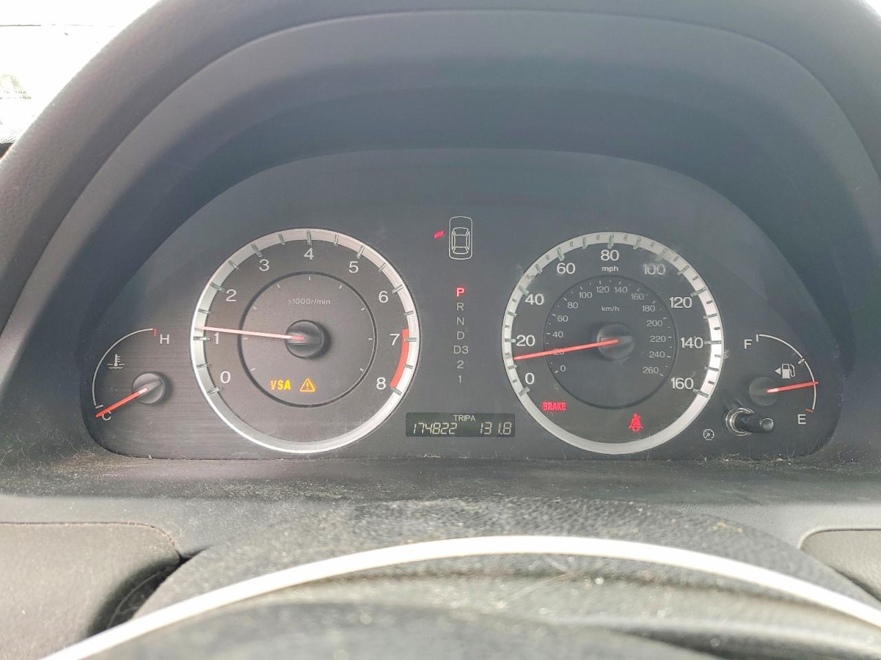 2009 Honda Accord Lx Blue vin: 1HGCP26399A200616