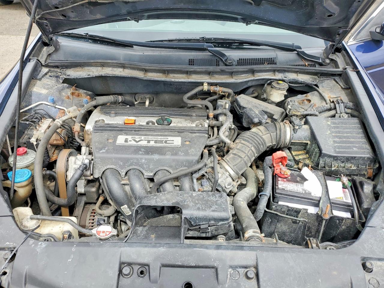 2009 Honda Accord Lx Blue vin: 1HGCP26399A200616