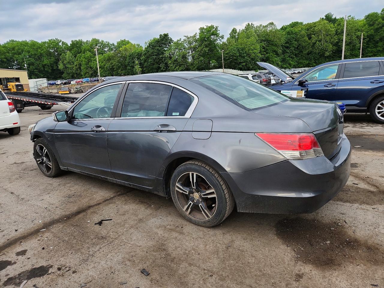 2008 Honda Accord Lx Gray vin: 1HGCP263X8A038574