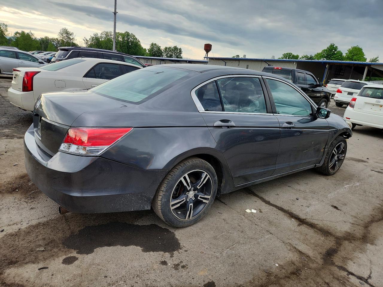2008 Honda Accord Lx Gray vin: 1HGCP263X8A038574