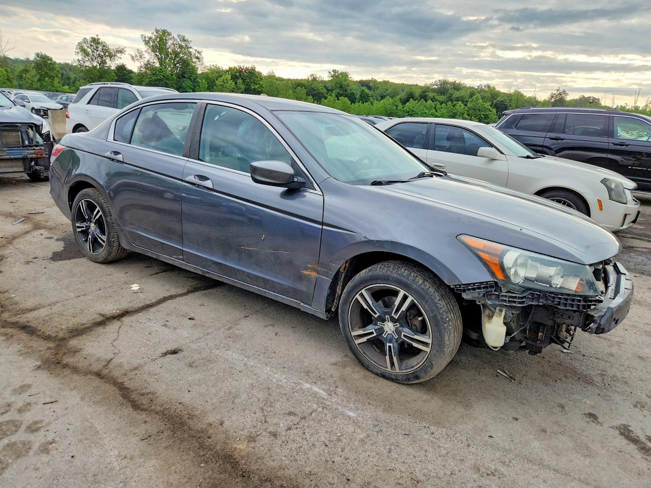 2008 Honda Accord Lx Gray vin: 1HGCP263X8A038574